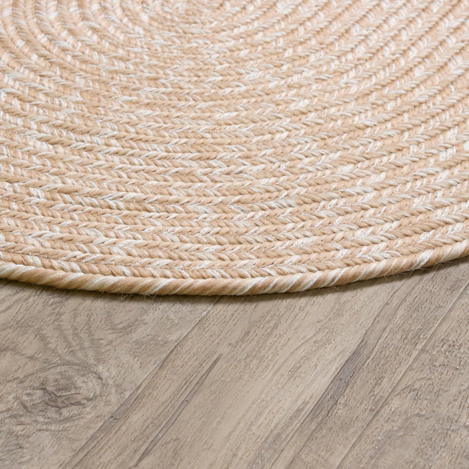 Handmade Braided Polypropylene Indoor/Outdoor Farmhouse Area Rug