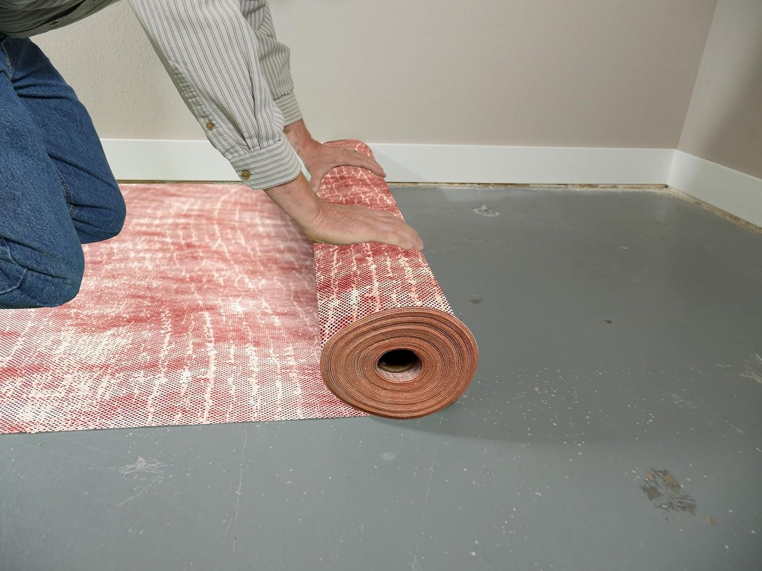 High-Density Red Synthetic Rubber Flooring Underlayment Roll