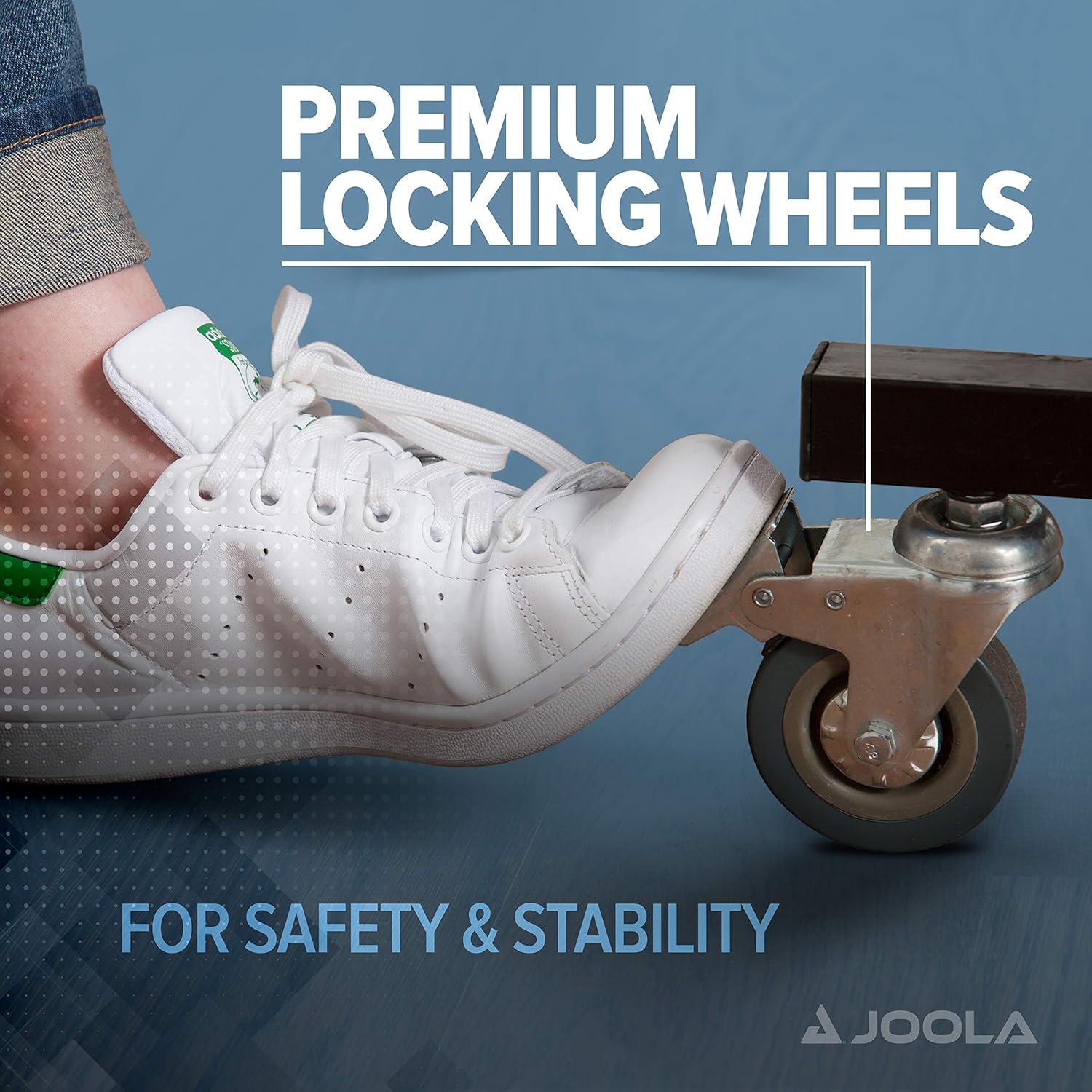 Joola USA Joola Inside, Indoor Table Tennis Table with Net and Post Set - 10 Minute Easy Assembly