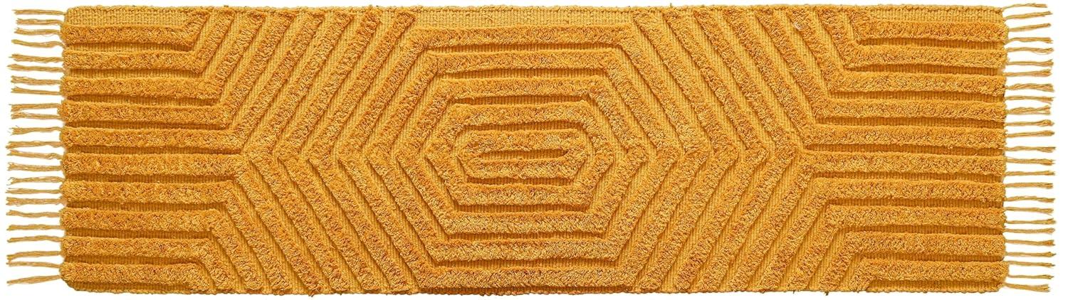 Boho Rugs for Living Room 4x6, Farmhouse Cotton Area Rug for Bedroom, Washable Tufted Indoor Floor Carpet for Kitchen Dorm Office Dining Room Office H