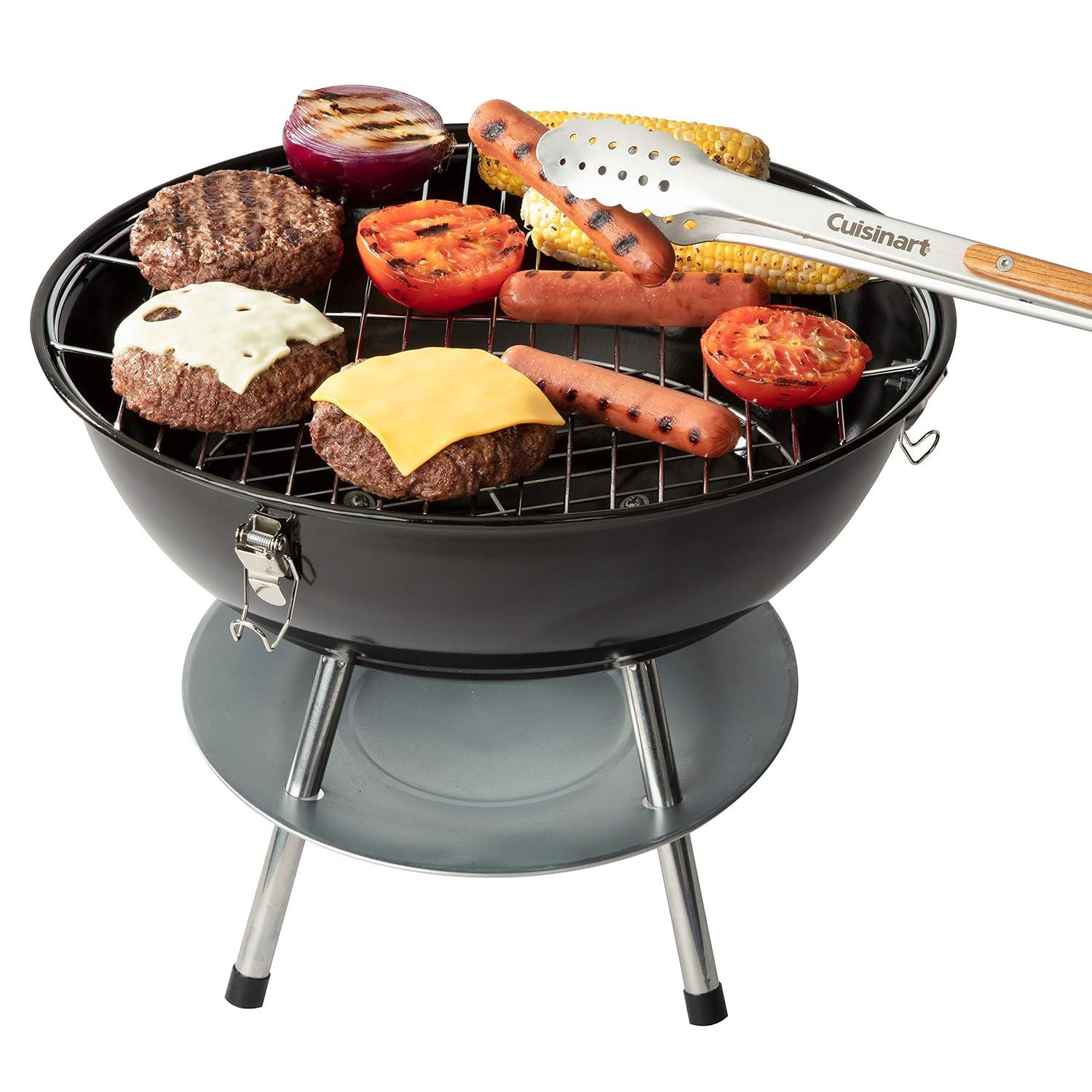 16-In Portable Charcoal Grill