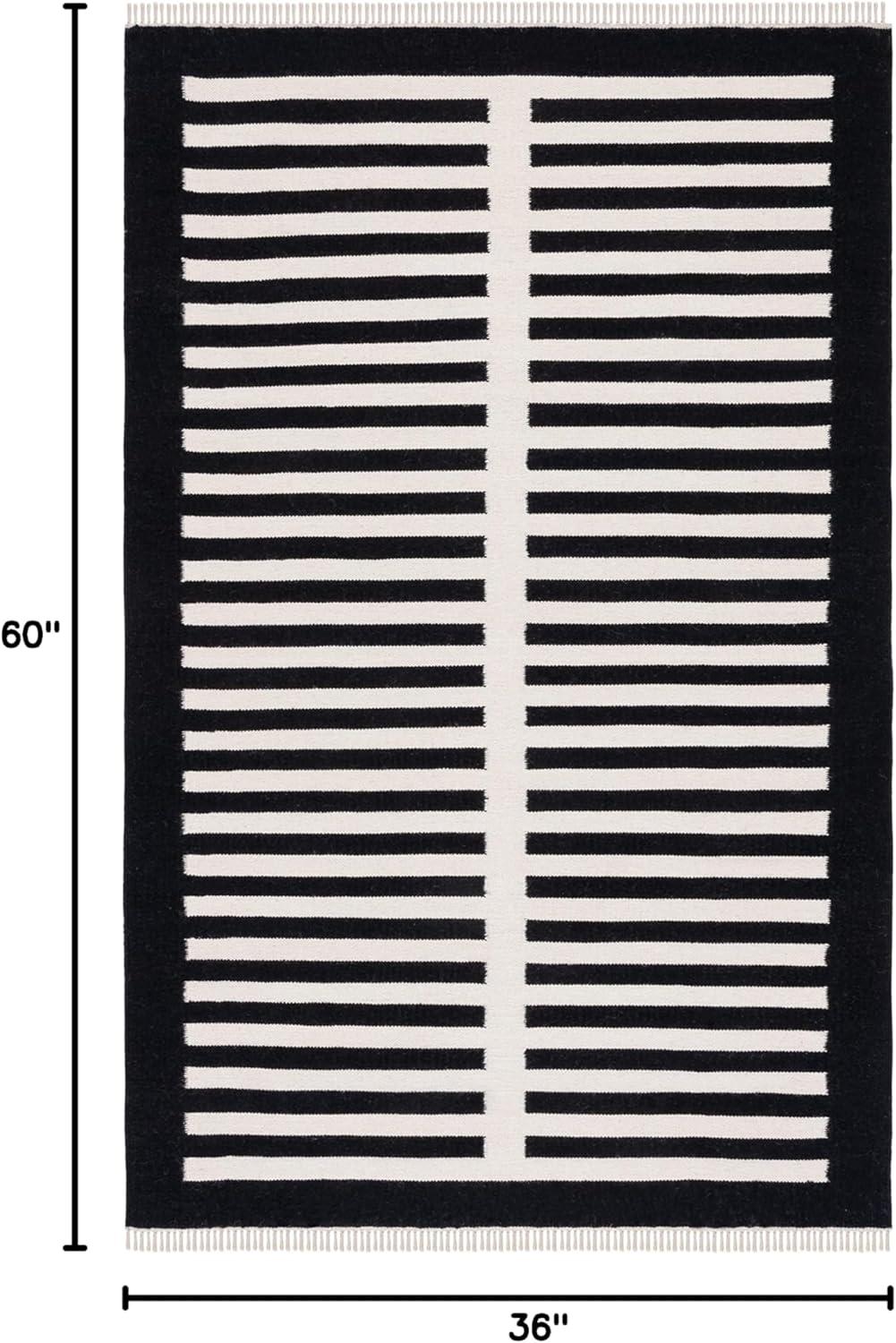 Striped Kilim STK806 Hand Woven Area Rug  - Safavieh