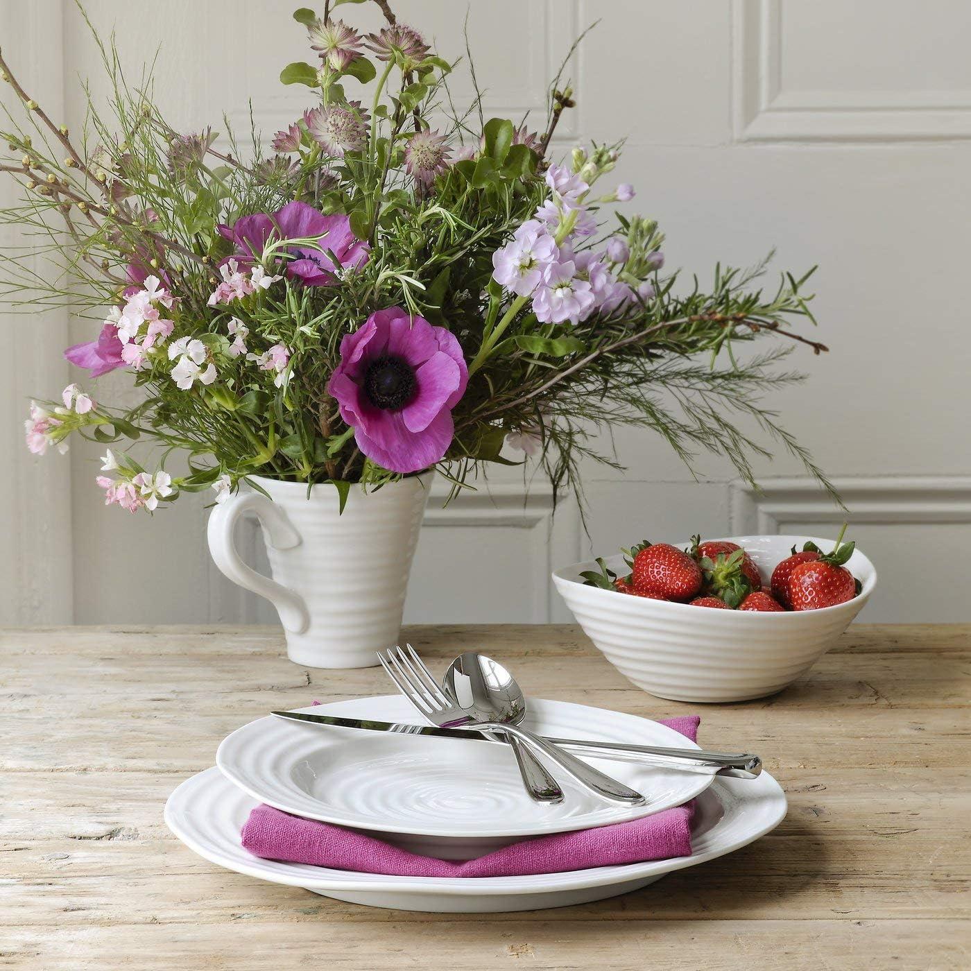 Portmeirion Sophie Conran-White Platter, Round 12"
