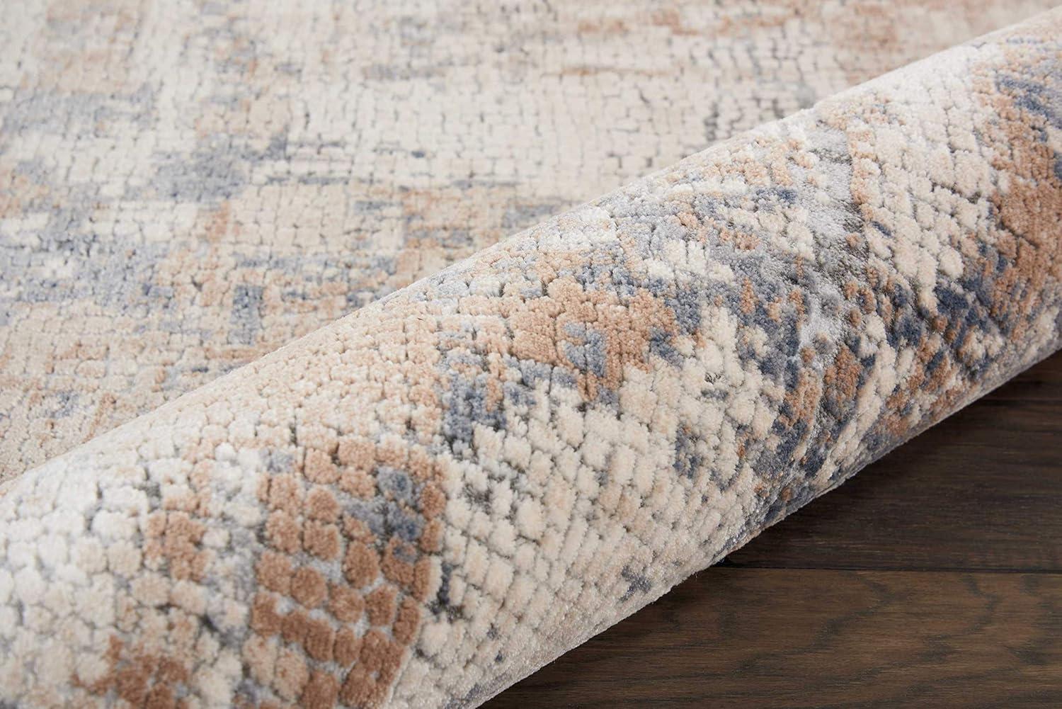 Nourison Rustic Textures Contemporary Indoor Area Rug Beige/Grey 3'11" x 5'11"