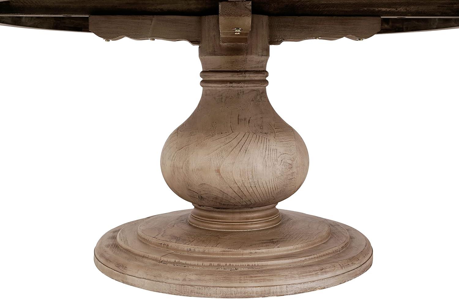 Dadeville Round Solid Wood Dining Table