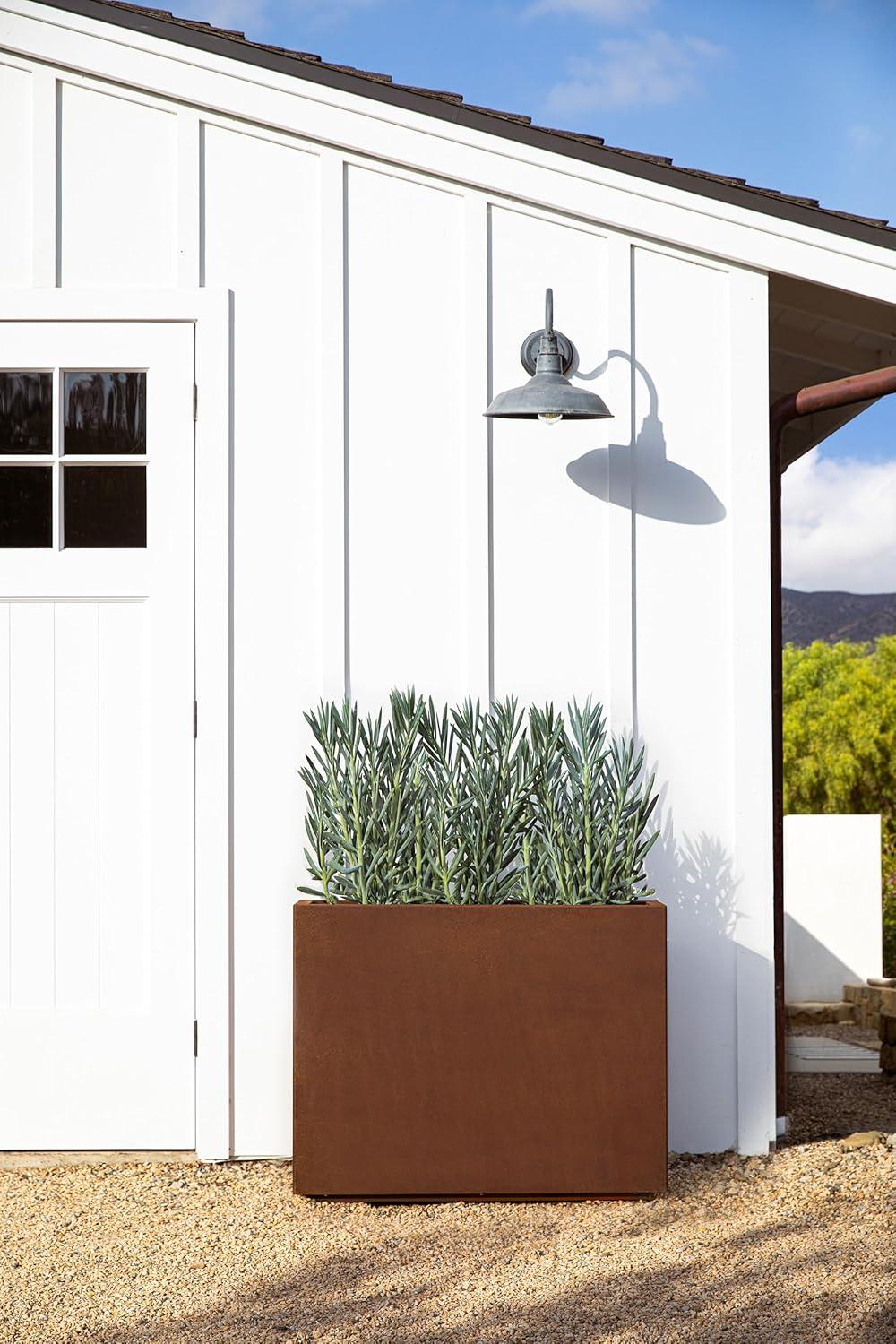 Corten Steel Series Span Planter