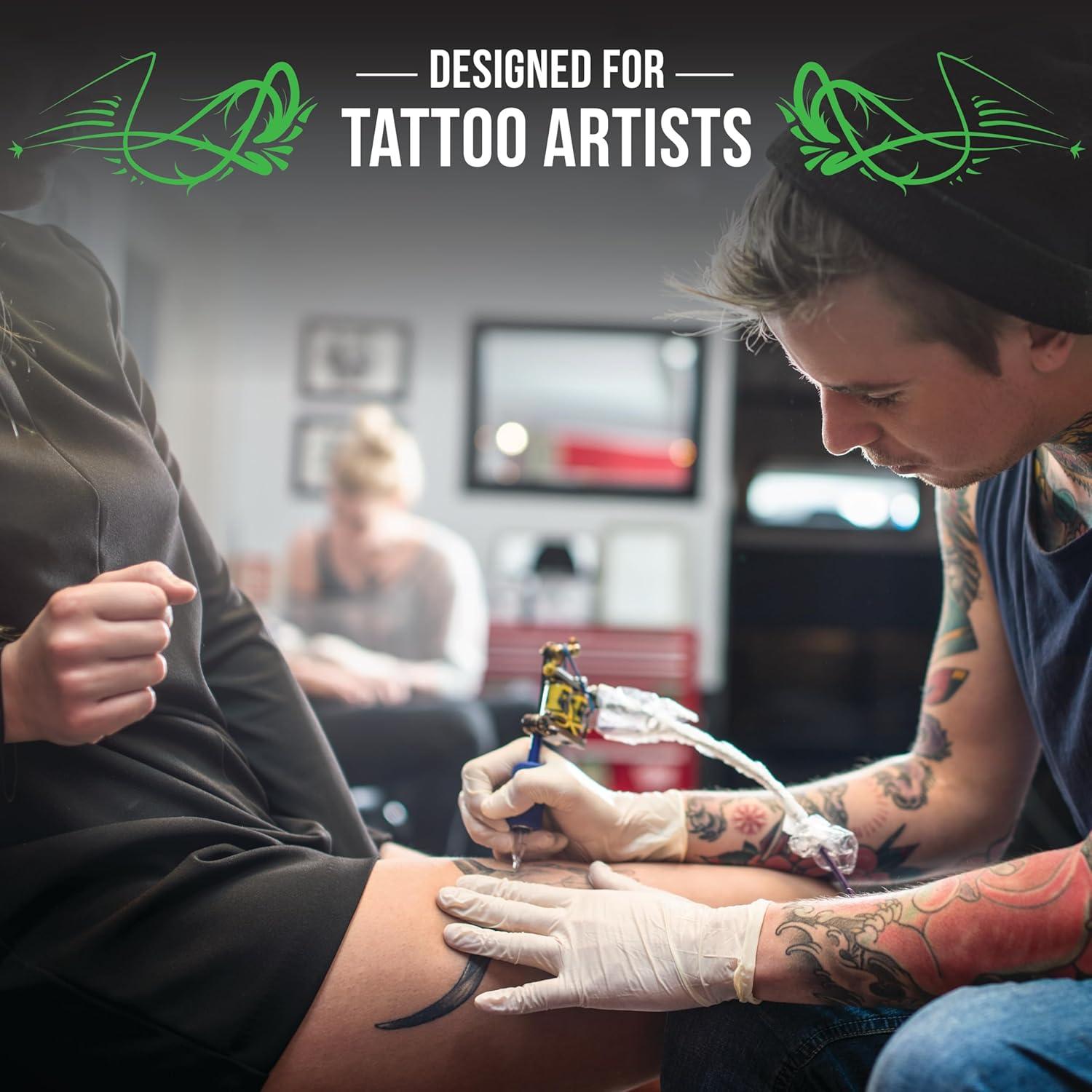 Essential Values Tincture Green Soap, Perfect for Tattoo Cleaning - Made in USA