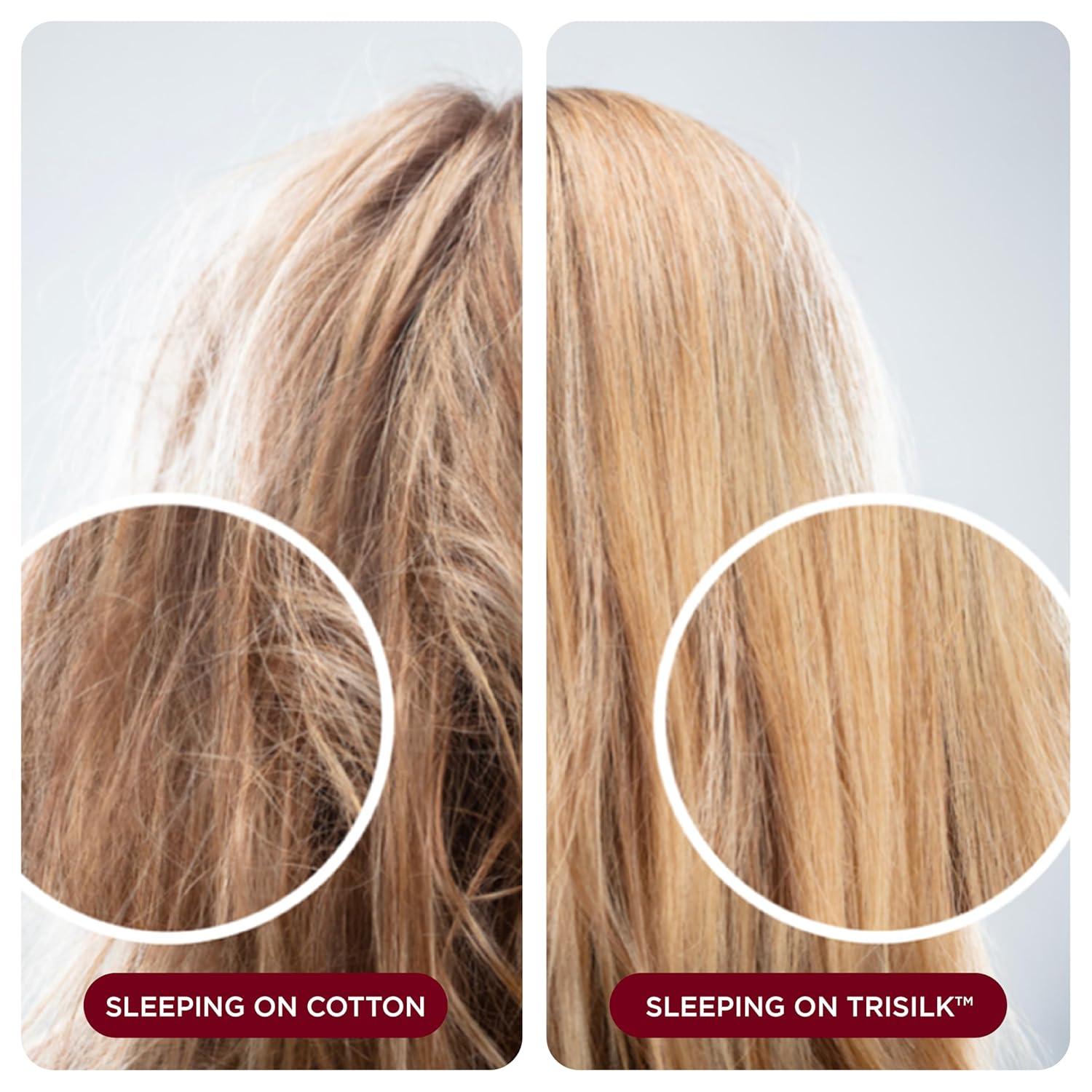 Discover Night LLC NIGHT Silk Washable Pillowcase - Luxury Mulberry Silk Pillow Covers for Skin and Hair Pink - King