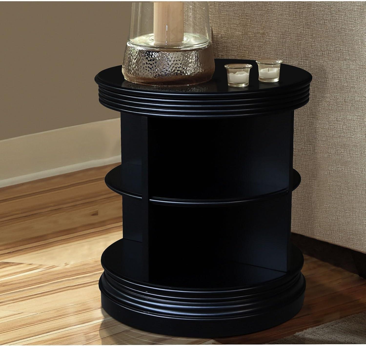 Library Round End Table - International Concepts