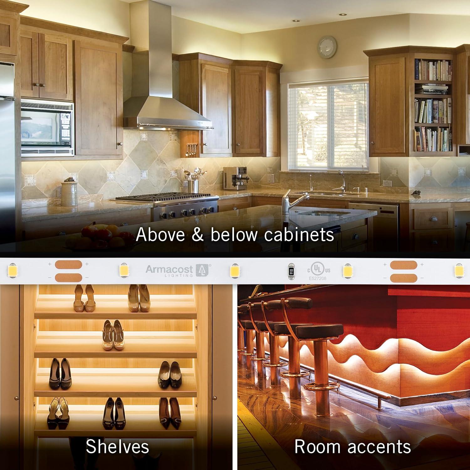RibbonFlex Pro, 12V, 5000K, 30LEDs/M, IP20, 5M Under Cabinet Strip Light