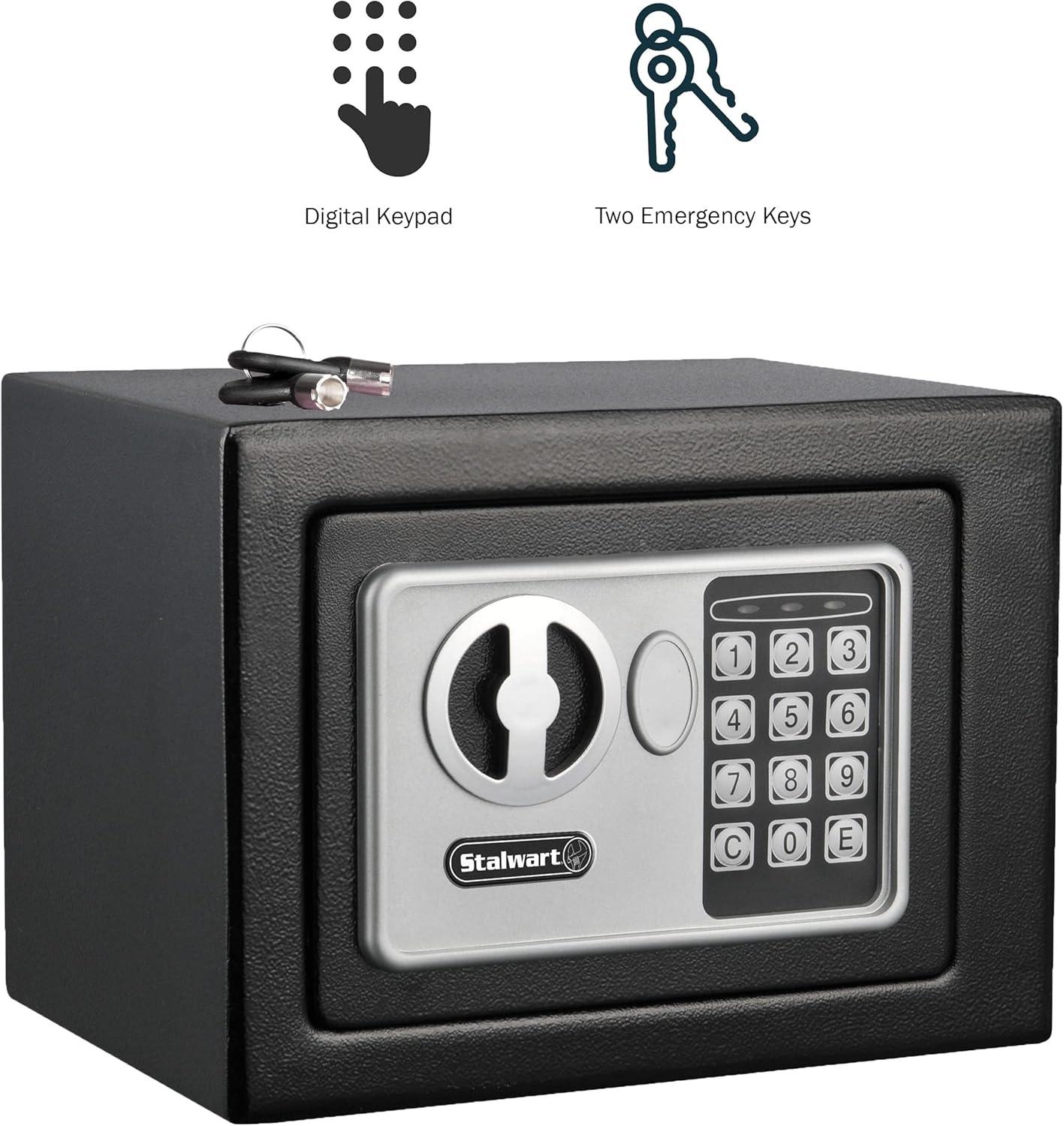 Stalwart Stalwart Digital Security Safe Box for Valuables
