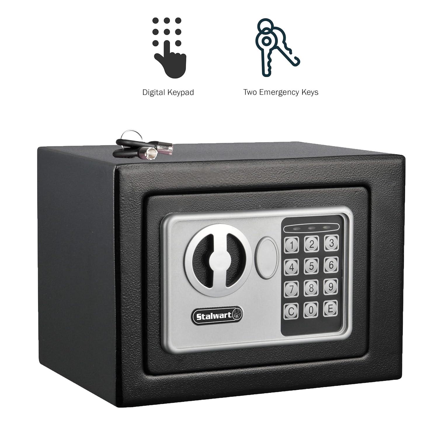 Stalwart Stalwart Digital Security Safe Box for Valuables
