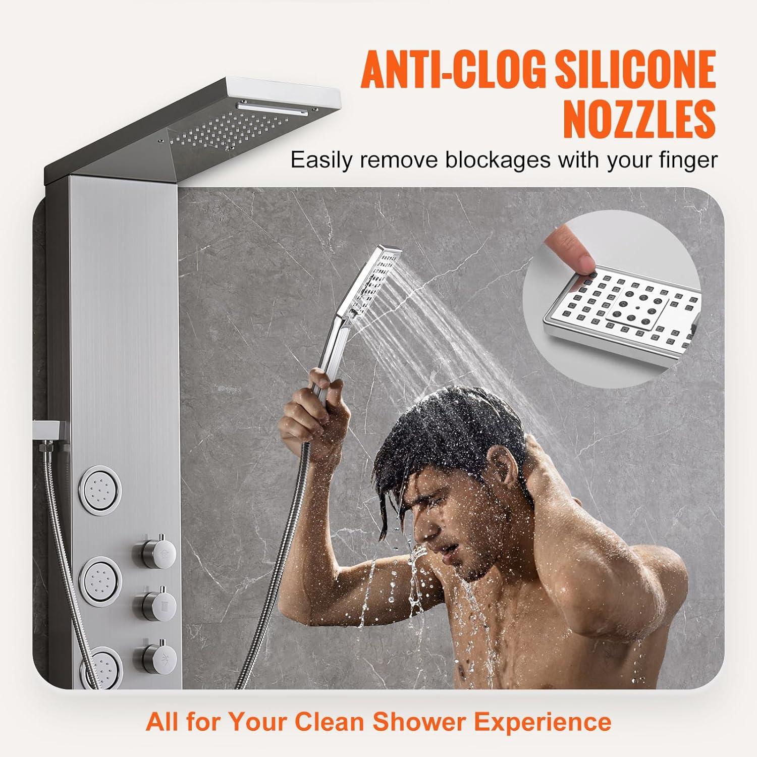 52.9'' Shower Panel with Full Body Shower Head