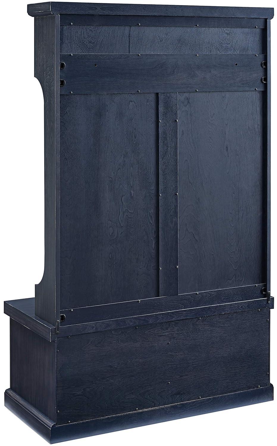 Seaside Hall Tree 40'' Wide with Bench and Shoe Storage