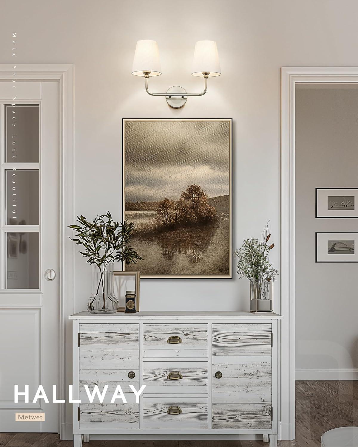 Capital Lighting - Dawson - 3 Light Transitional Bath Vanity Approved for Damp