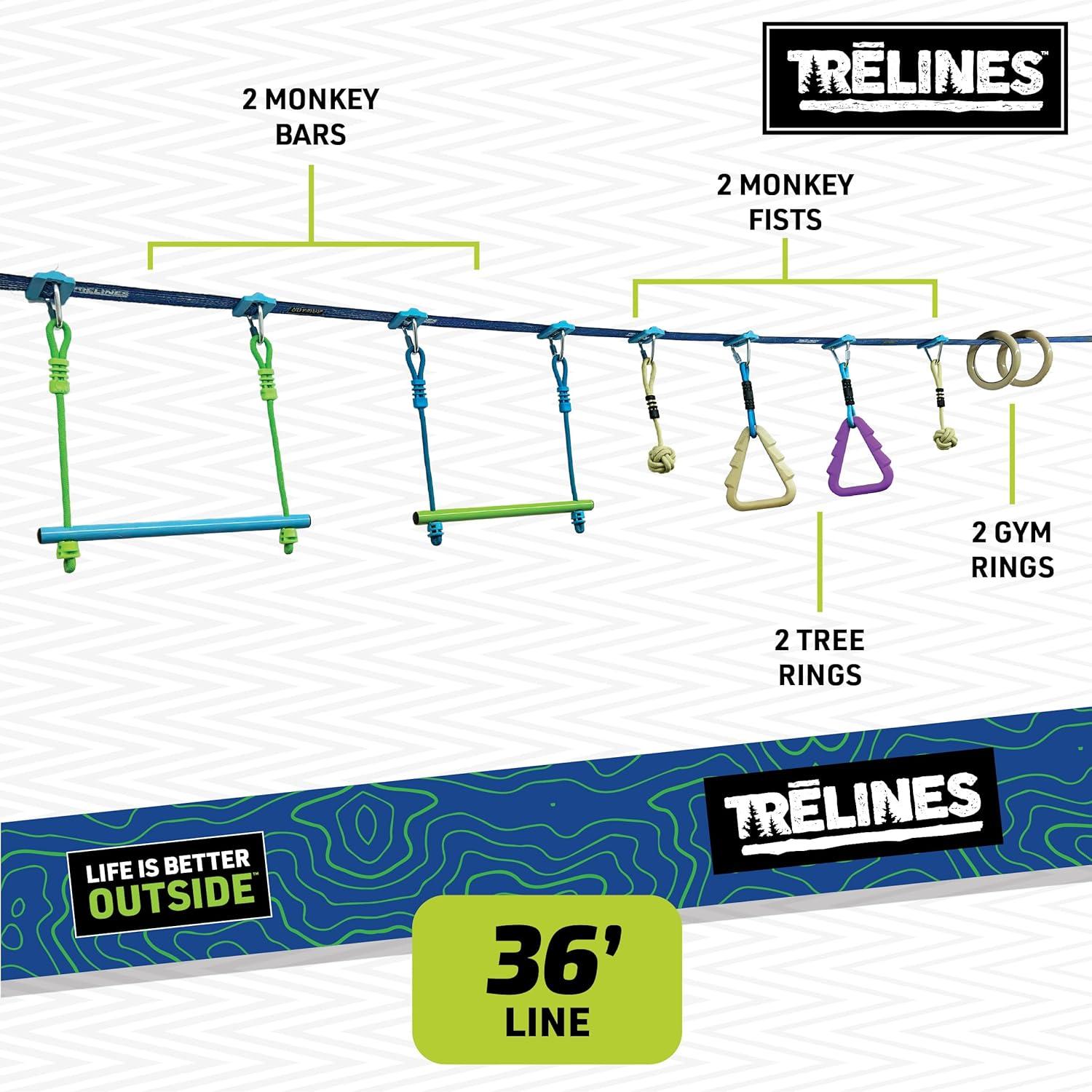 Hape: Trelines: Adventure Line - Ninja 36ft