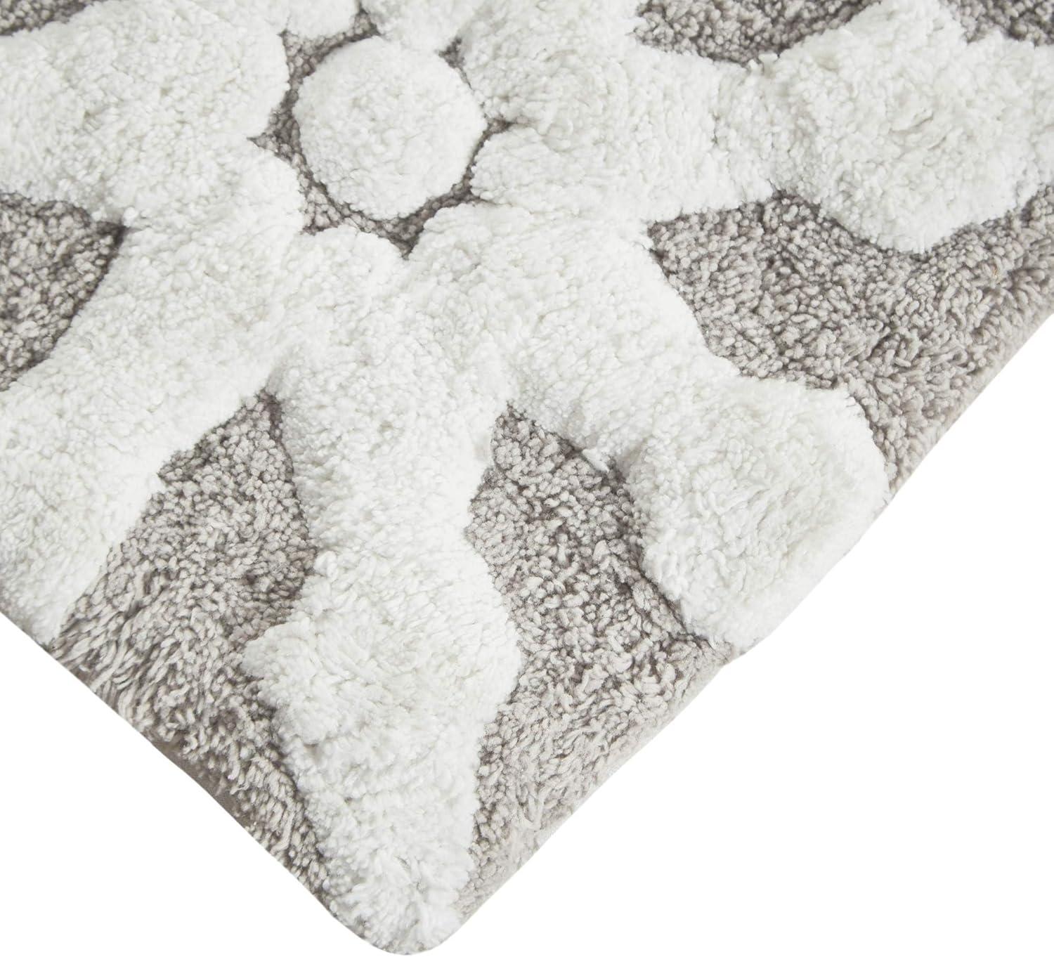 Casablanca Medallion Cotton Tufted Bath Rug