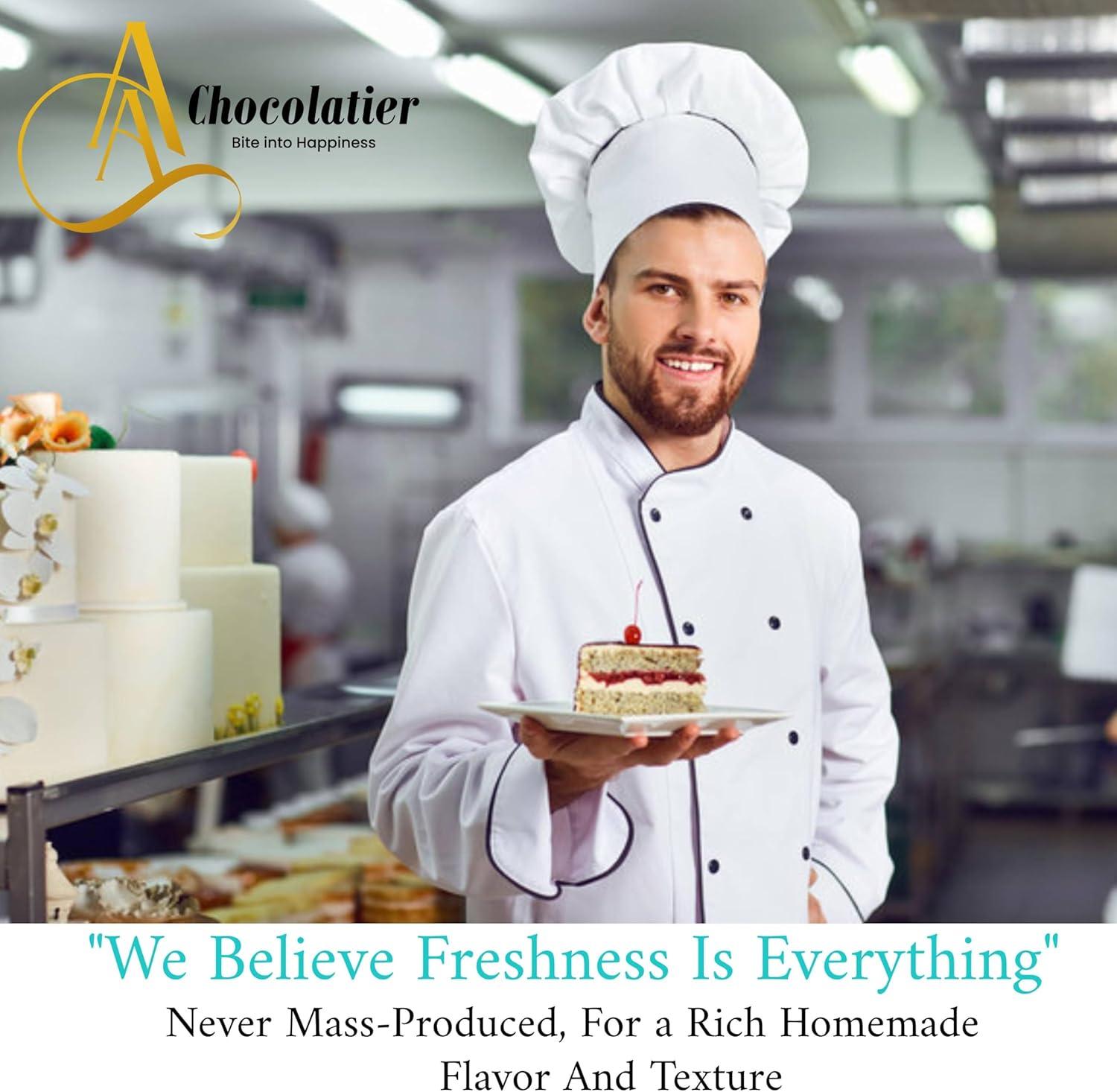 Sugar-Free Raspberry Chocolate Truffle Cake with Fresh Raspberries