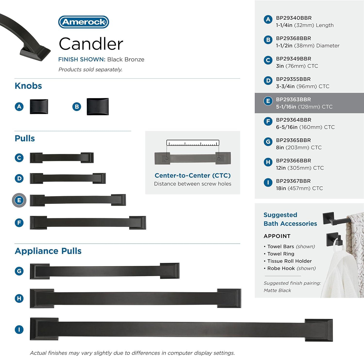 Candler Center to Center Arch Pull