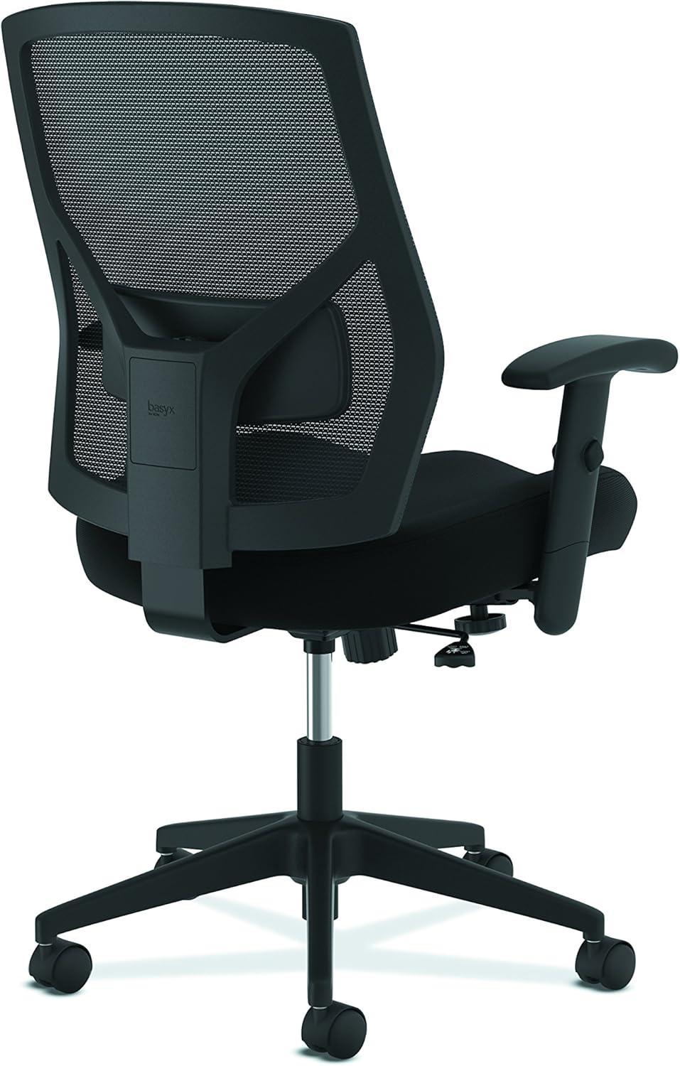 ErgoFlex 360 High-Back Black Mesh & Plastic Task Chair