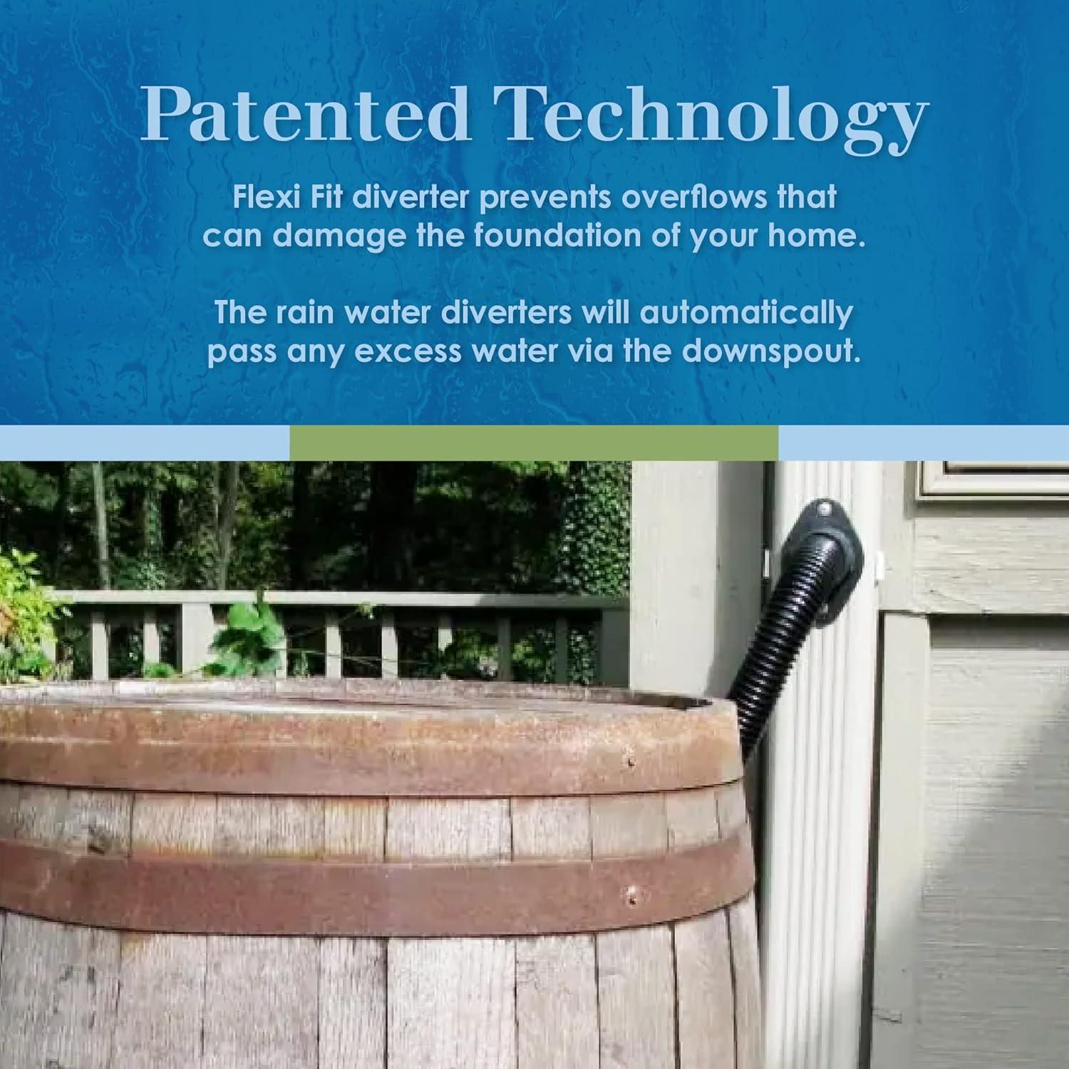 EarthMindedConsumerProducts EarthMindedConsumerProducts Plastic Drainable Diverter and Hose