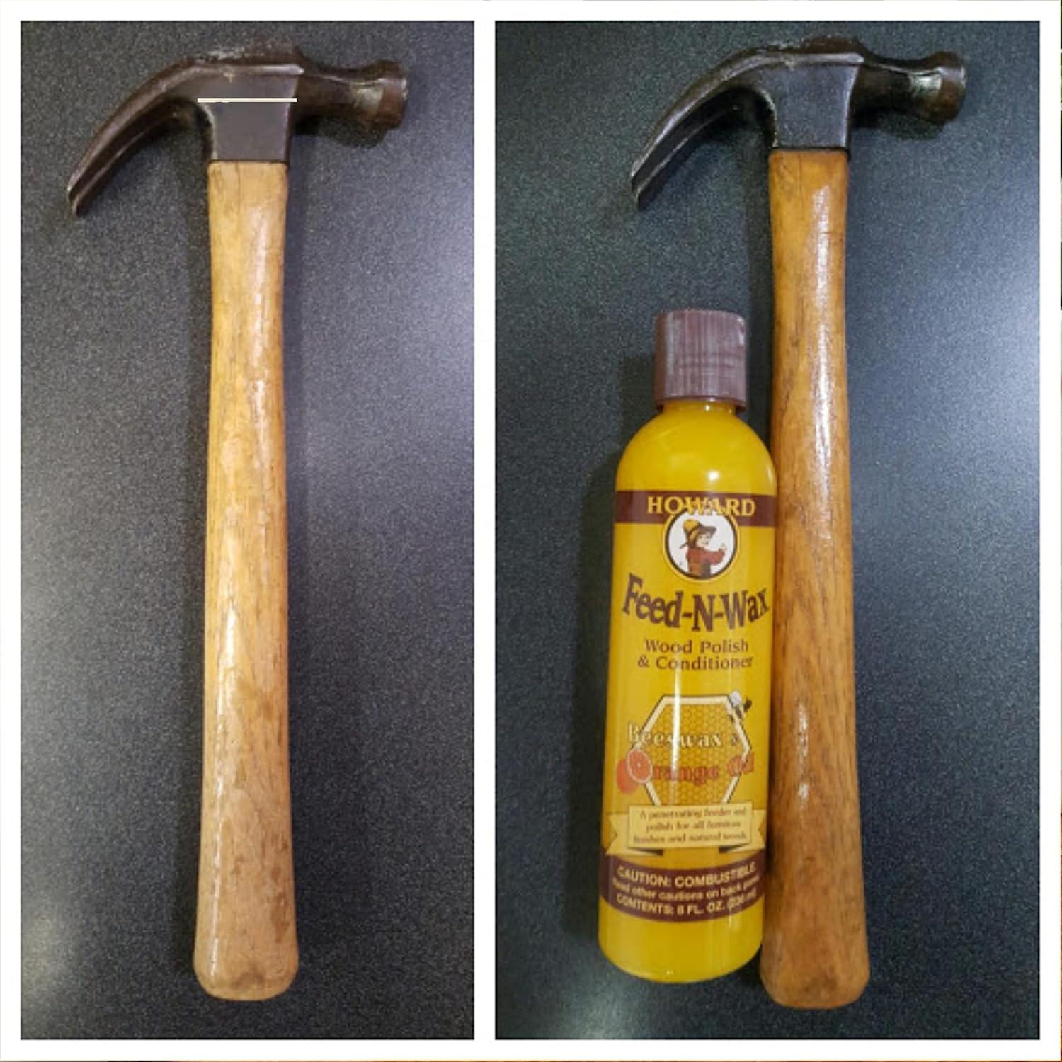 Howard Feed-N-Wax Orange Scent Wood Protector 16 oz Gel