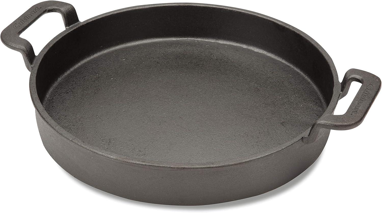 Cuisinart 10" Pre-Seasoned Cast Iron Griddle Pan