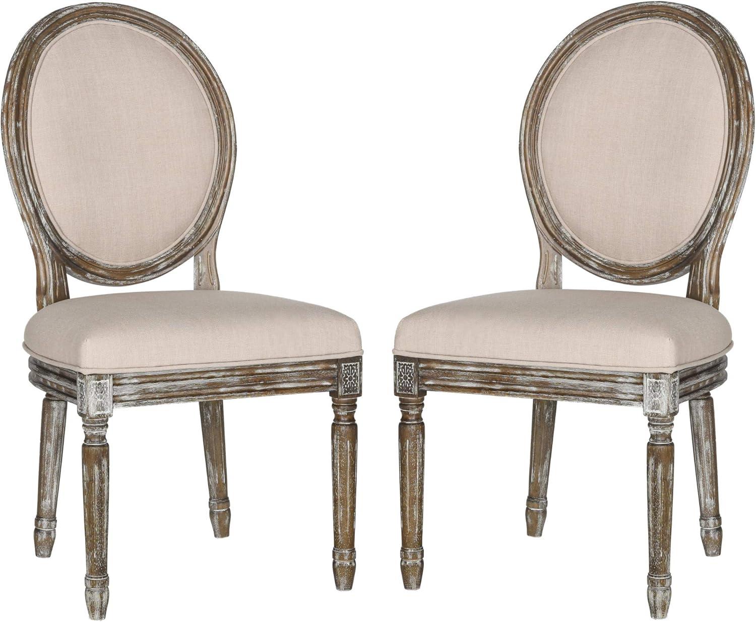 Holloway 19''H French Brasserie Oval Side Chair (Set of 2)  - Safavieh