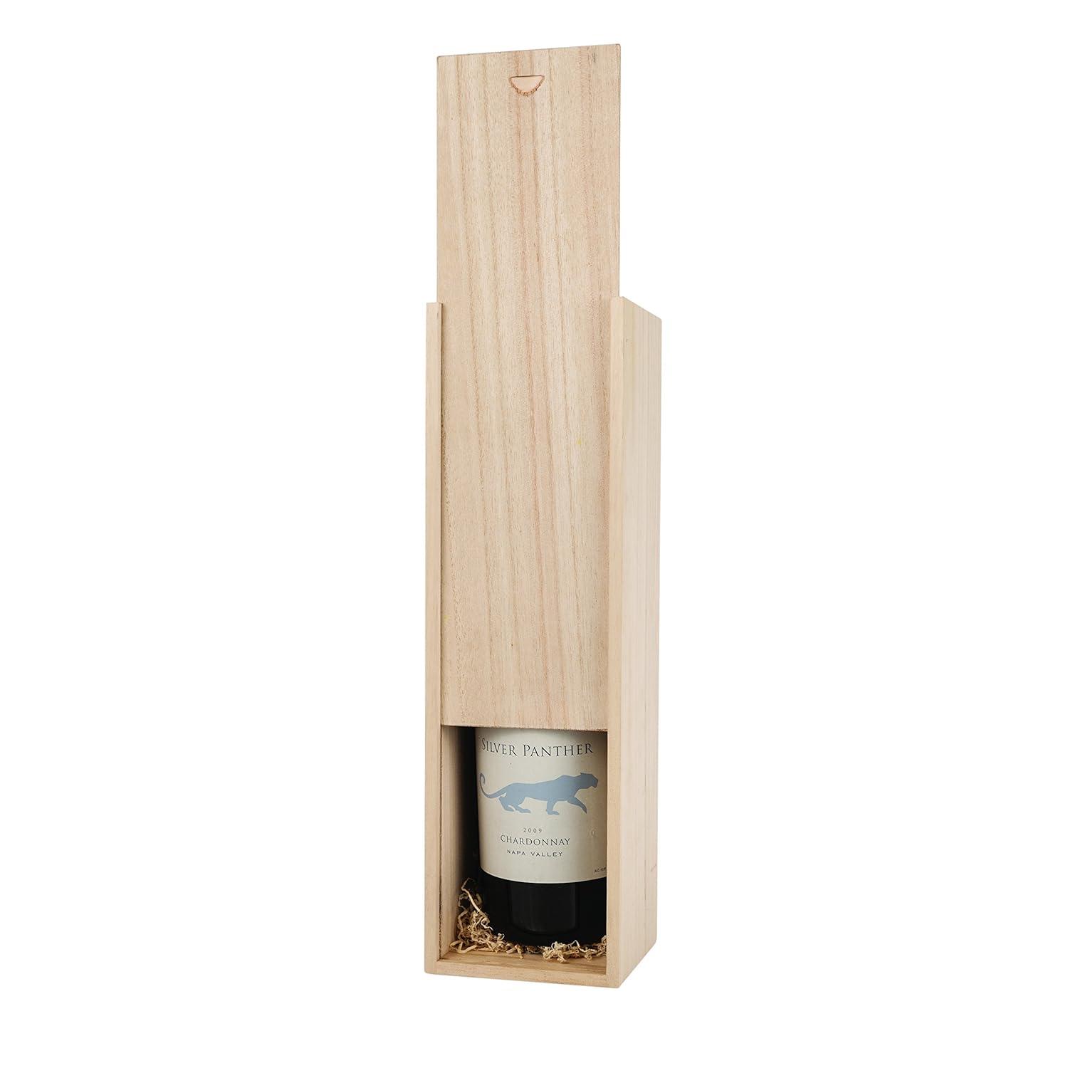 Twine Marketplace™ 1-Bottle Wood Wine Box