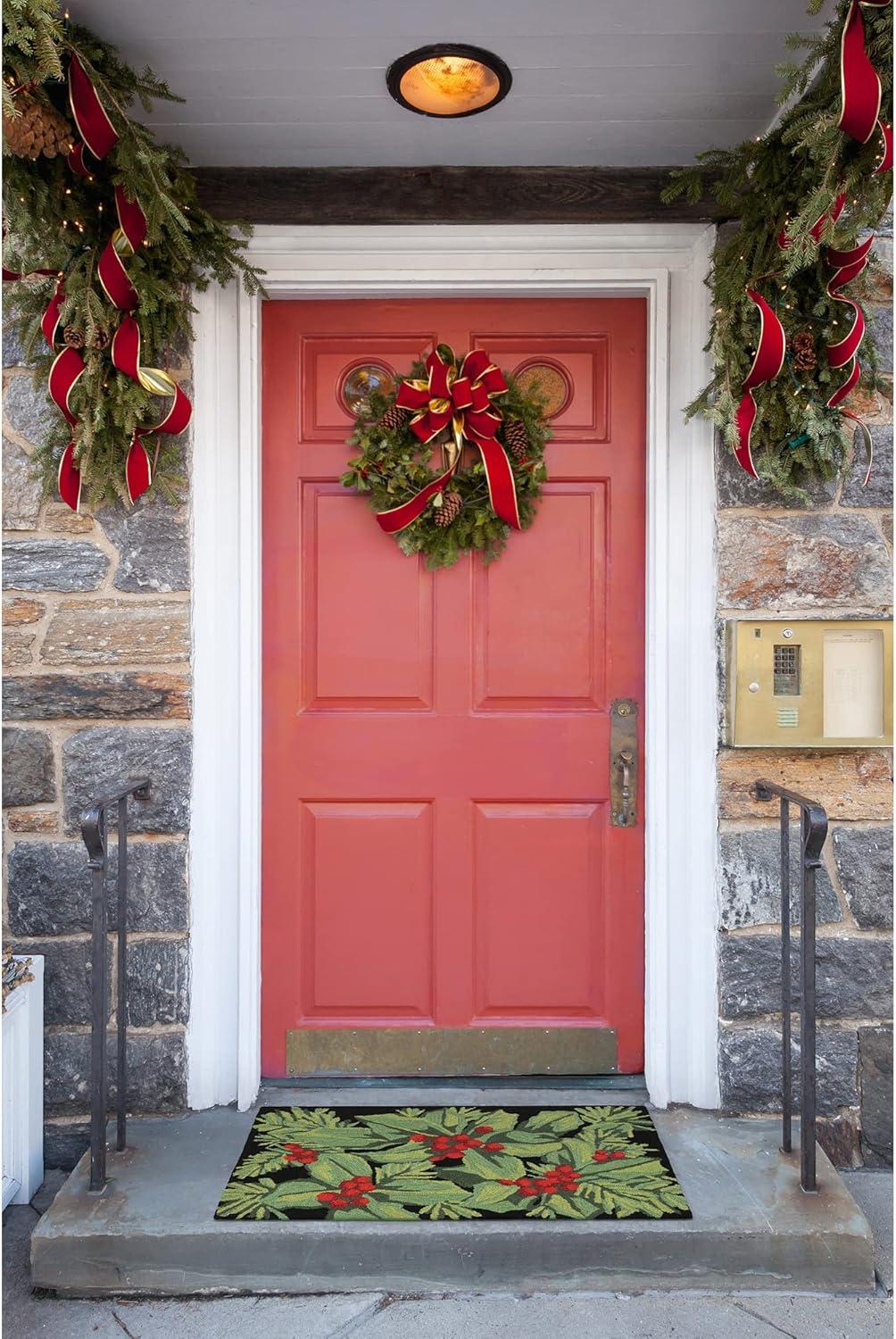 The Holiday Aisle® Stamper Kitchen Mat