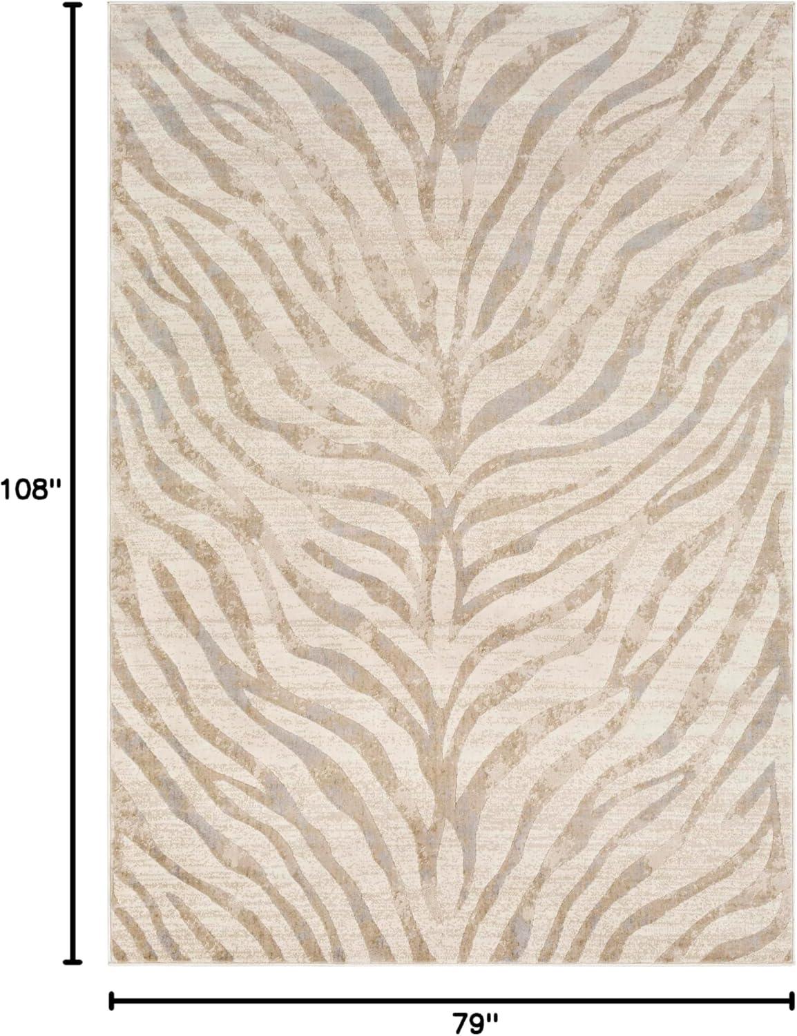 Mark & Day Chambery 6'7"x9' Rectangle Woven Indoor Area Rugs Charcoal