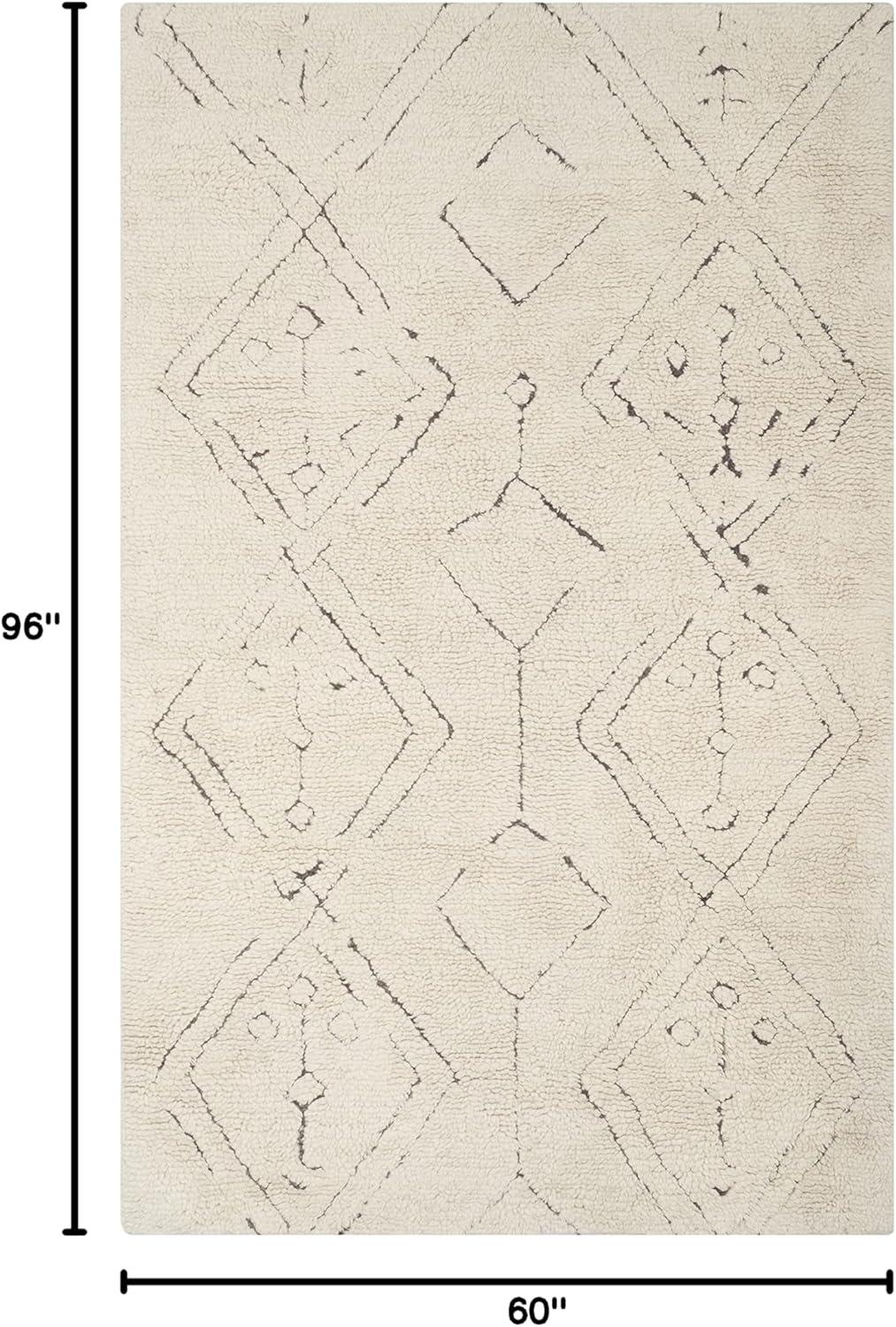 Casablanca CSB212 Hand Tufted Moroccan Area Rug  - Safavieh