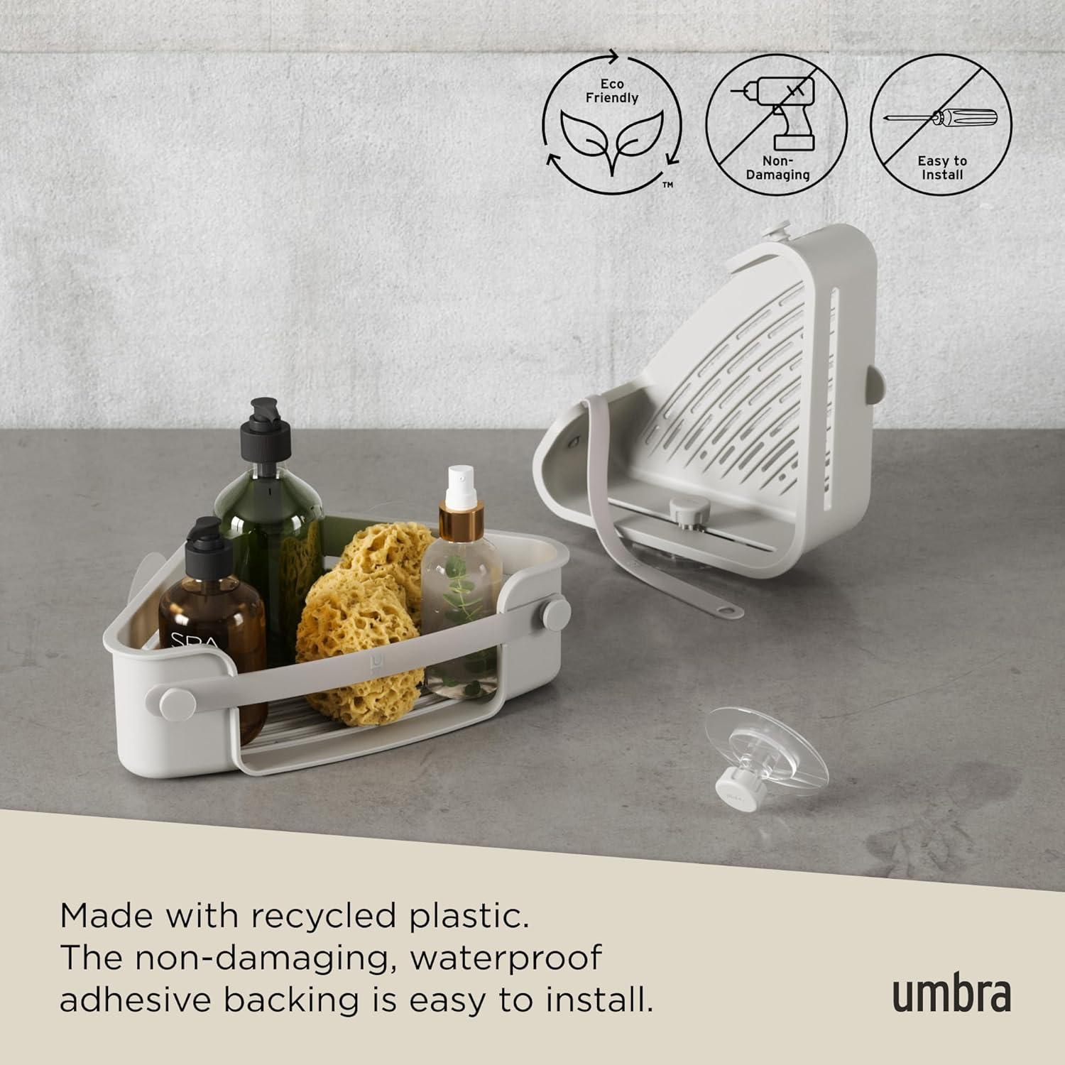 Umbra Flex Adhesive Adhesive Shower Basket
