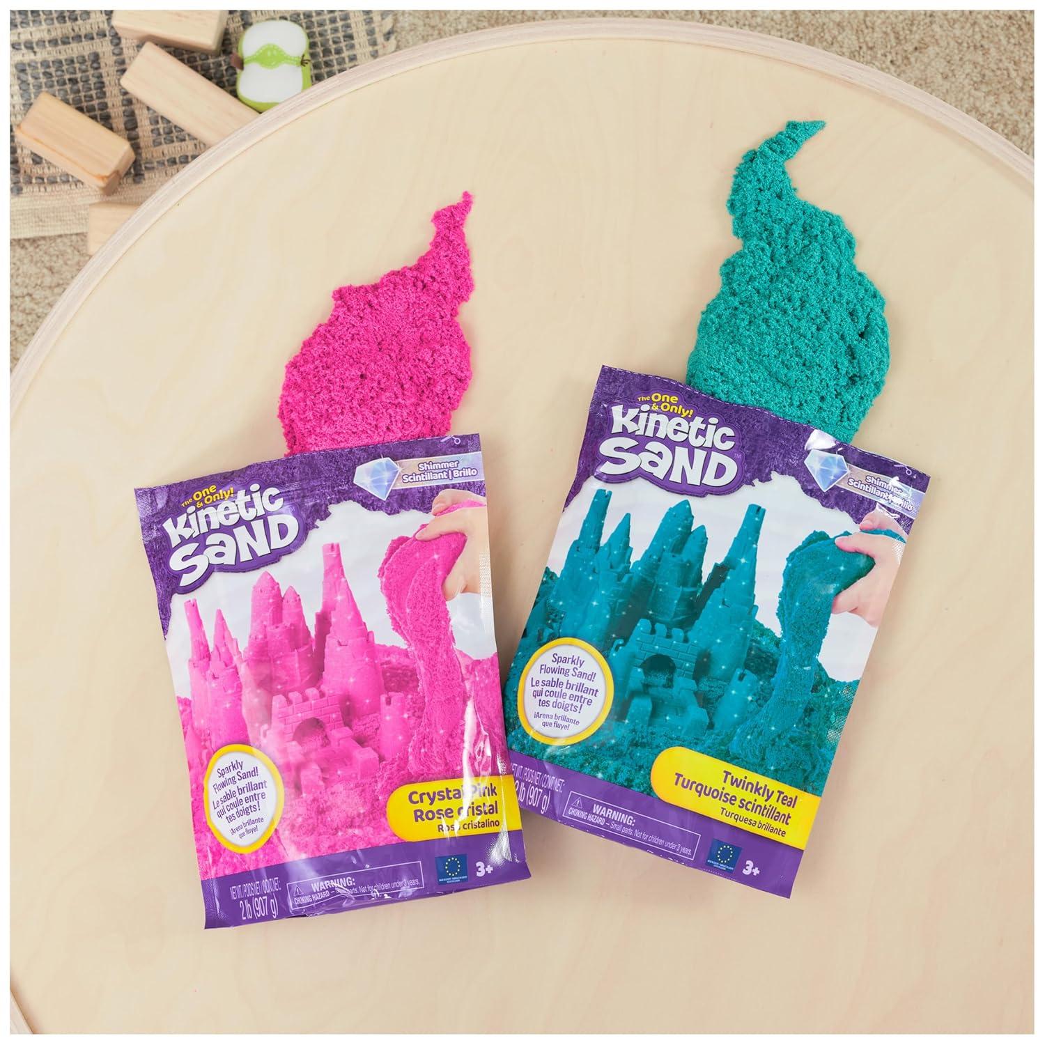 Kinetic Sand Crystal Pink Shimmer Sand 2lb