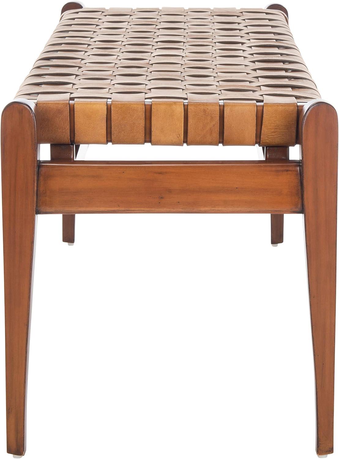 Kenan Genuine Leather Bench
