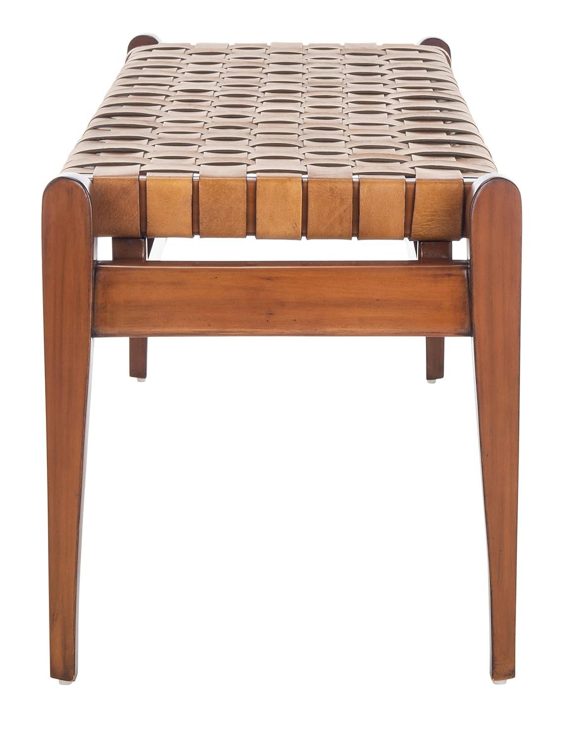Kenan Genuine Leather Bench