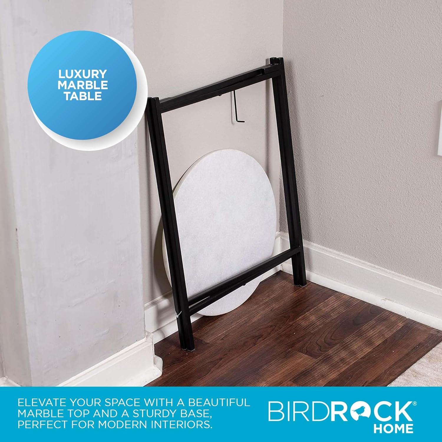 BirdRock Home Marble Tray Top End Table