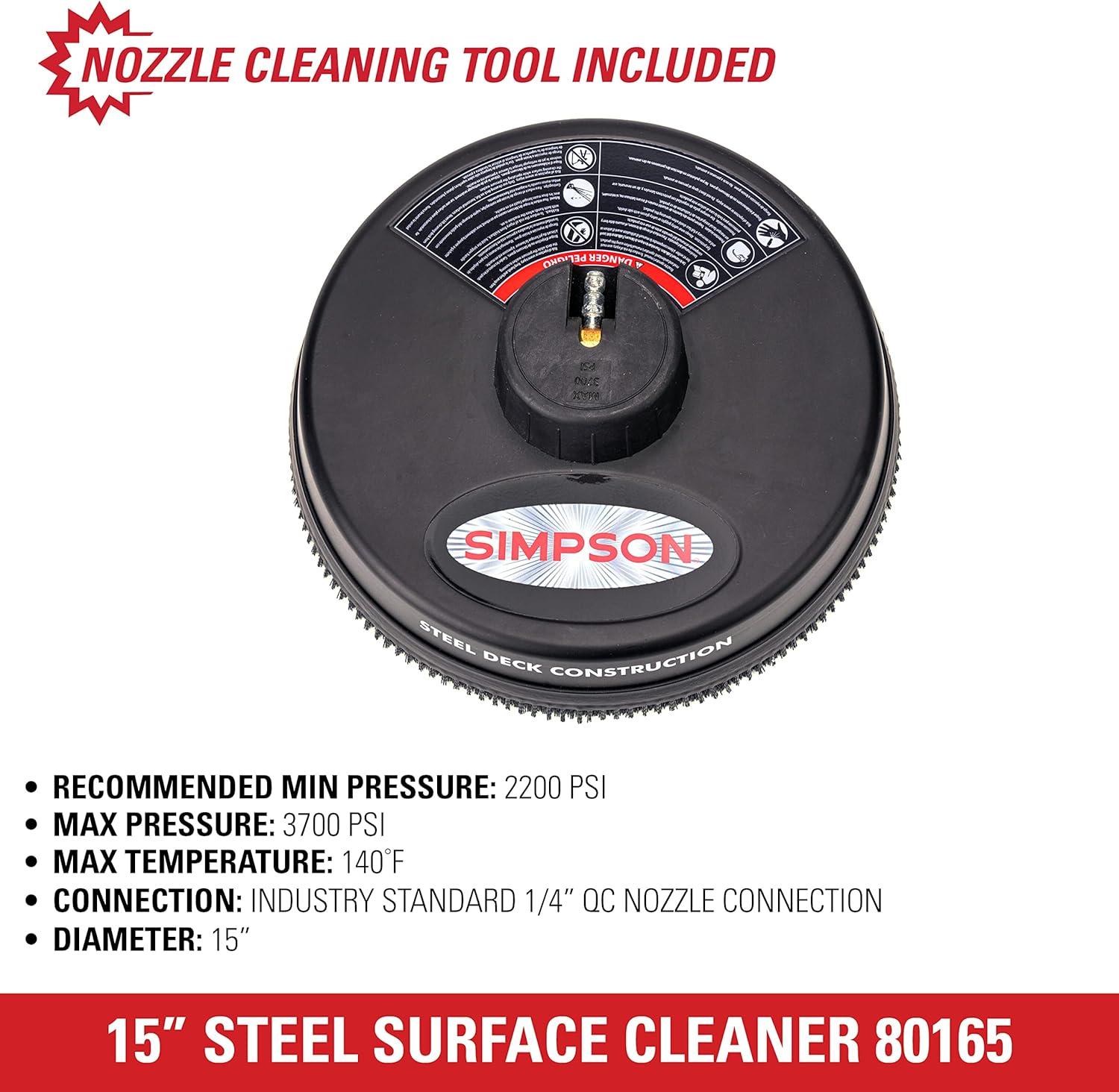 Simpson Genuine OEM 15" Surface Scrubber Kit, 3700psi - 80165