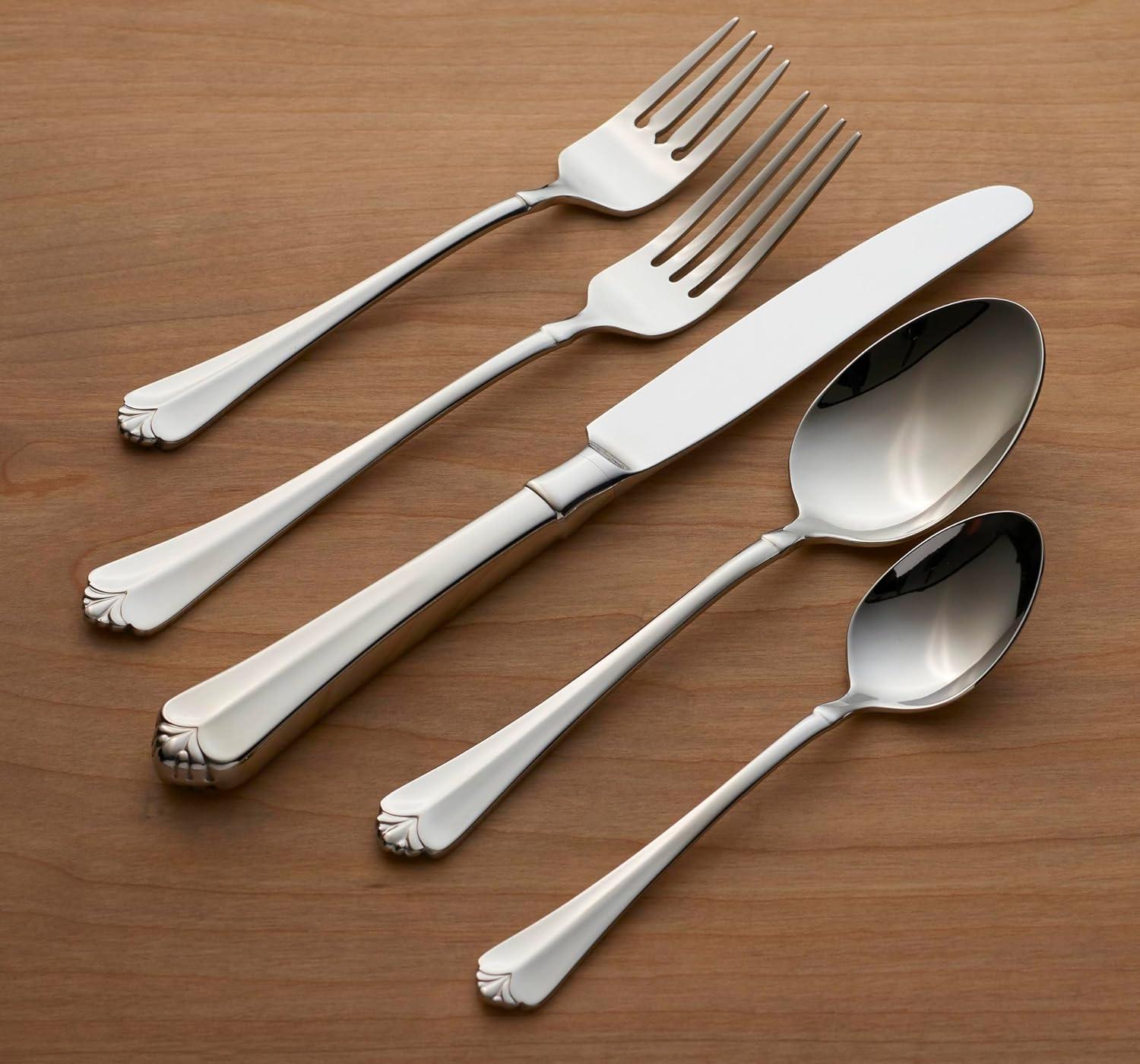 Julliard 20 Piece 18/10 Stainless Steel Flatware Set, Service for 4