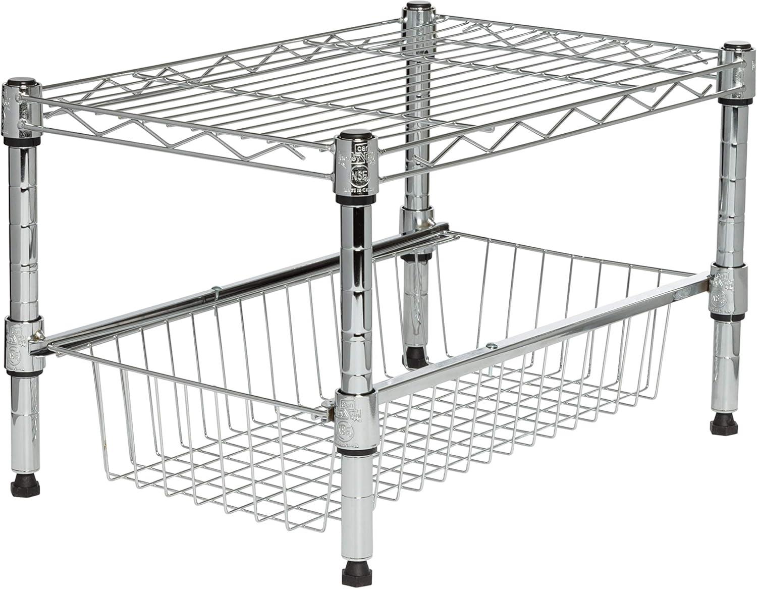 Calin Cabinet Shelving Rack