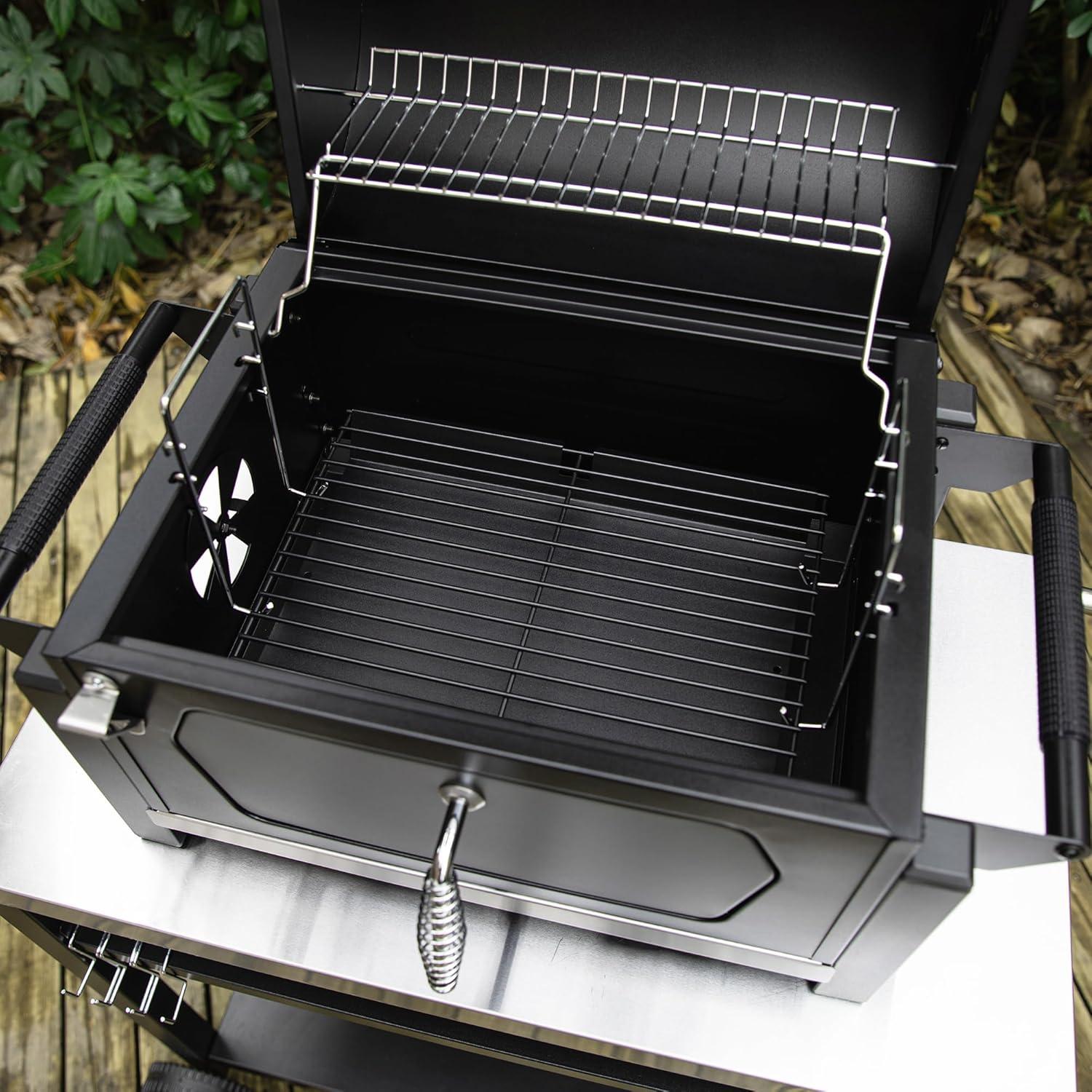 Royal Gourmet CD1519 Portable Charcoal Grill with Two Side Handles