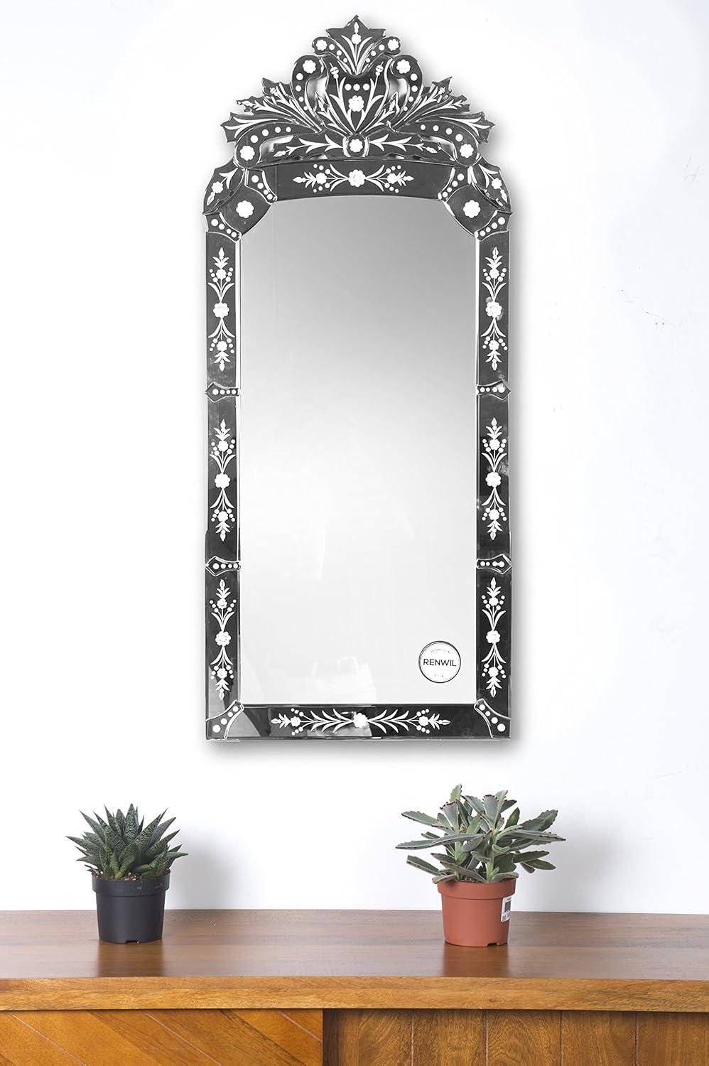 Hadsell Metal Flat Wall Mirror