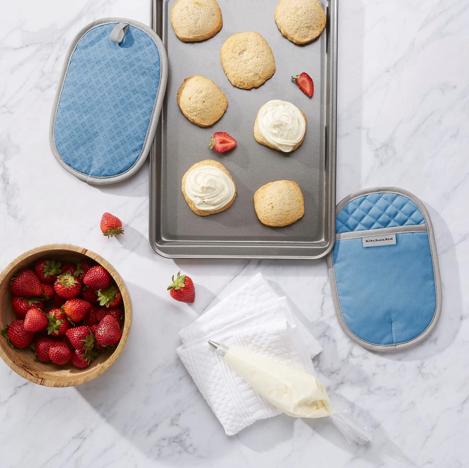 KitchenAid® KitchenAid Asteroid Solid Diamond Potholder (Set of 2)