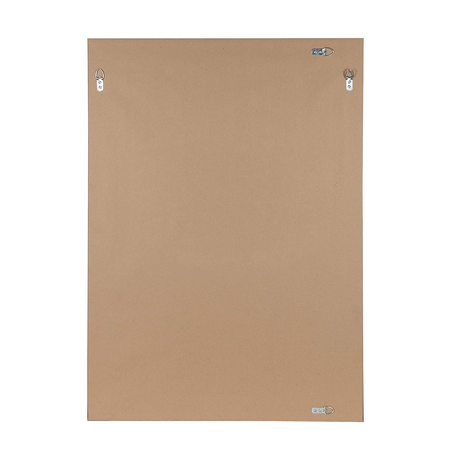 26" x 38" Calter Framed Wall Mirror Gold - Kate and Laurel: Modern Rectangle, No Assembly Required