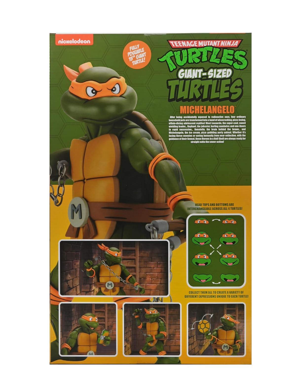 NECA Teenage Mutant Ninja Turtles Giant Size Michelangelo Action Figure