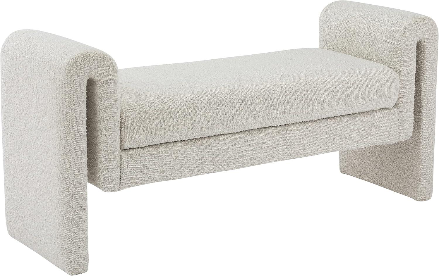 Hiroyasu Upholstered Boucle Bench