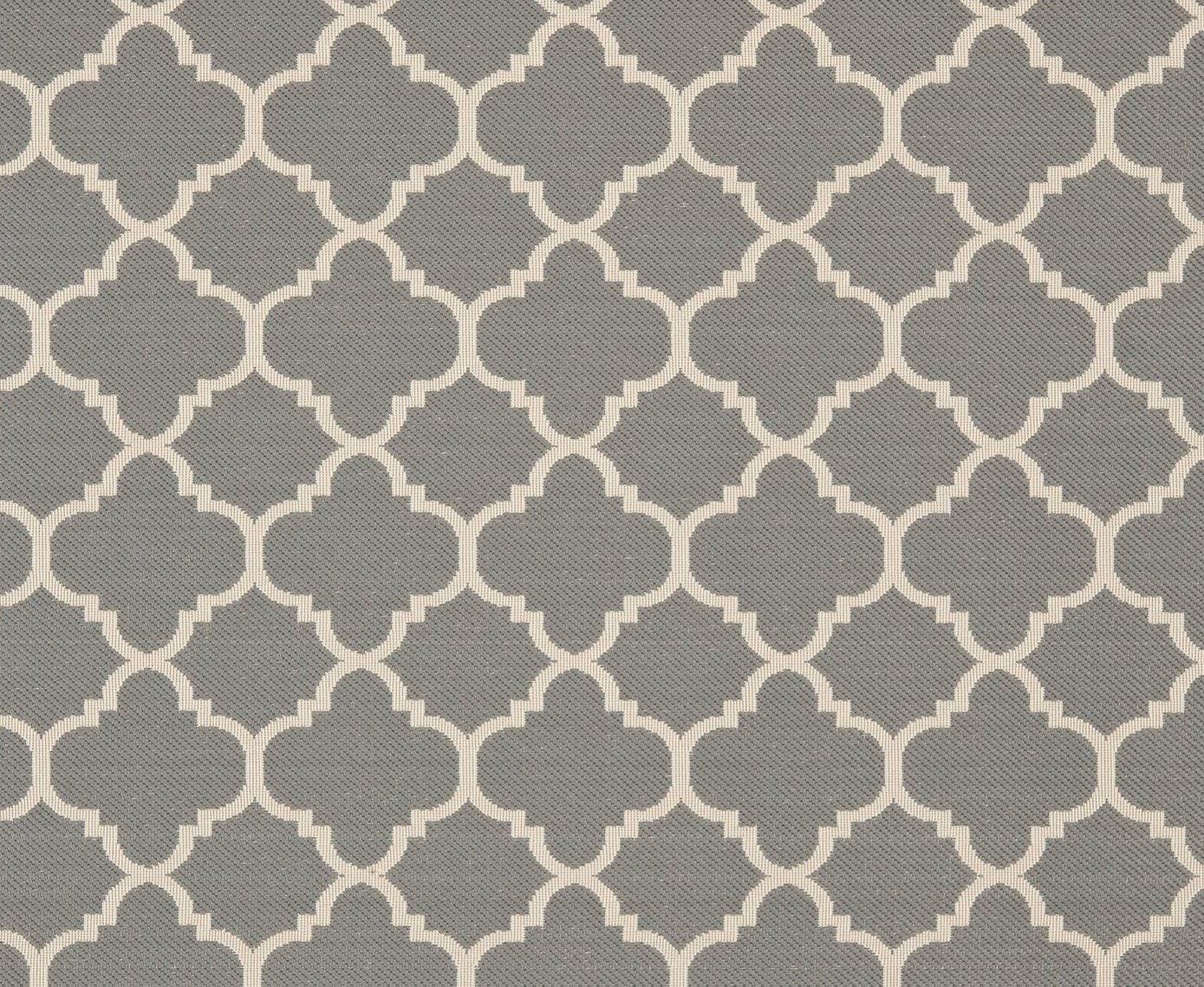 Courtyard CY6918 Power Loomed Indoor/Outdoor Area Rug - Anthracite/Beige - 4'x4' - Safavieh.