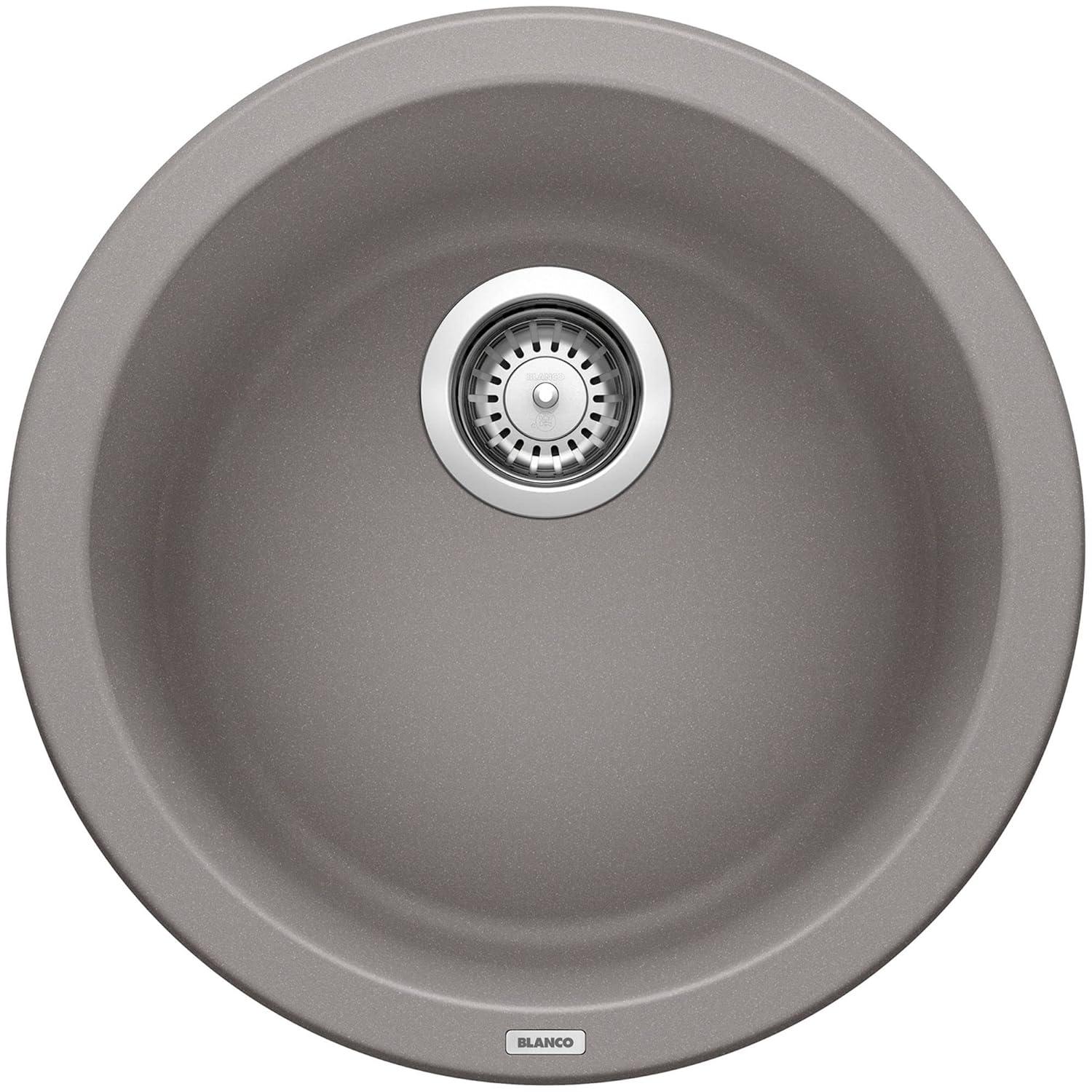 Rondo SILGRANIT 18" L x 18" W Drop-In/Undermount Bar Sink