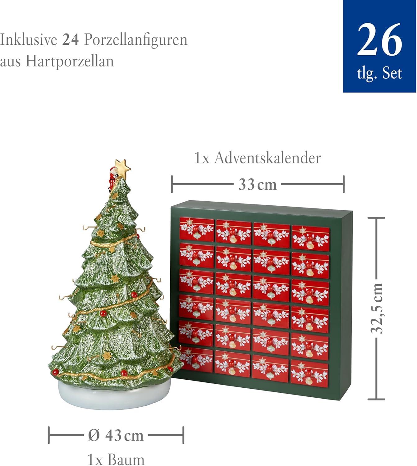Villeroy & Boch Villeroy & Boch Christmas Memory Advent Calendar 3D Tree