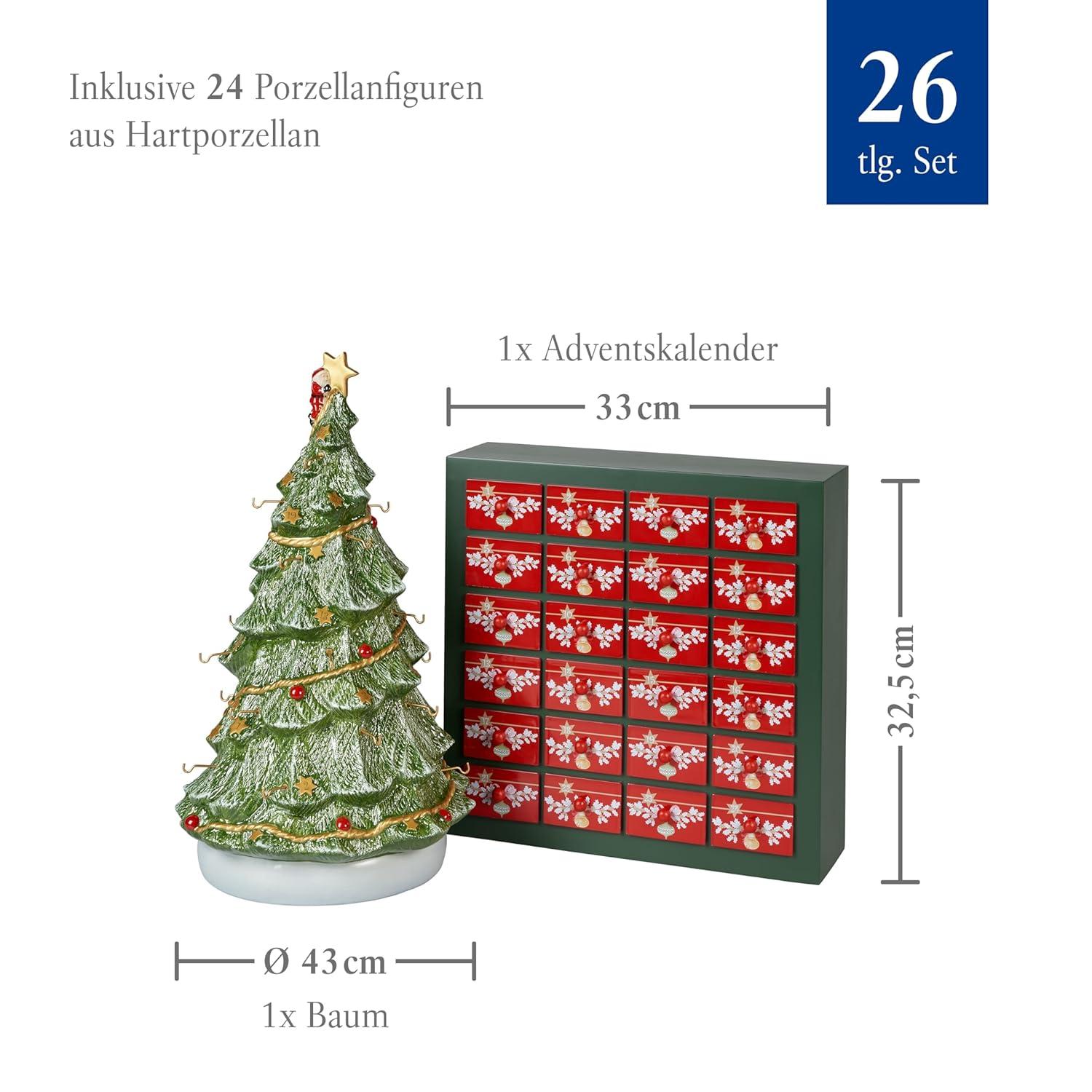 Villeroy & Boch Villeroy & Boch Christmas Memory Advent Calendar 3D Tree